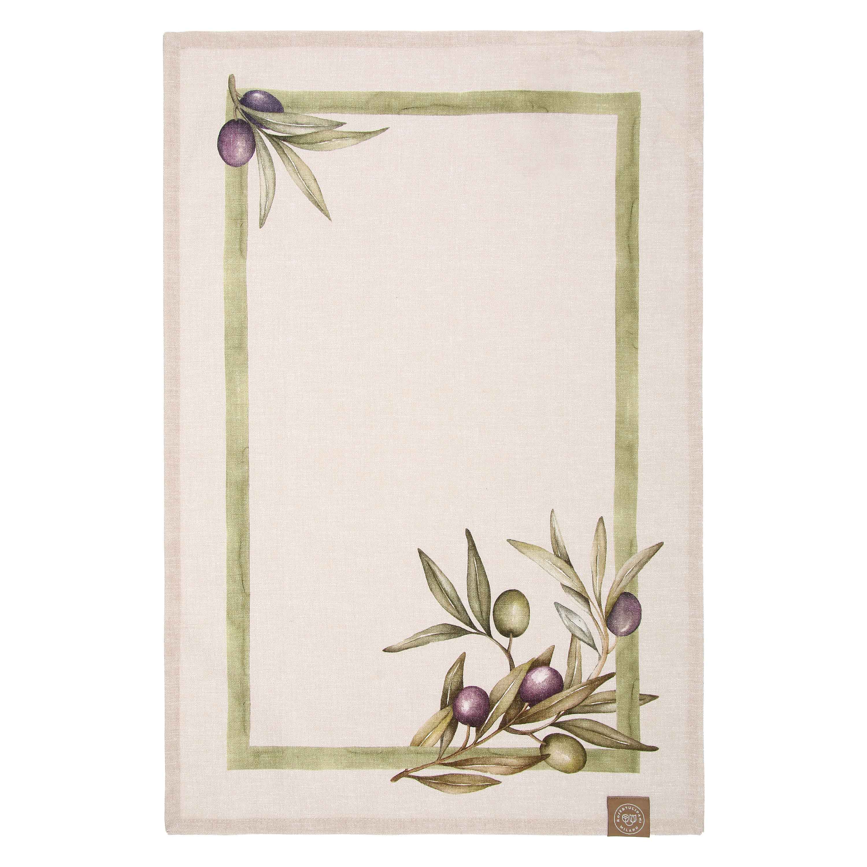 Set da 2, Set Presina Canovaccio, Olyvia - Tessuto, 20x20 cm + 40x60 cm