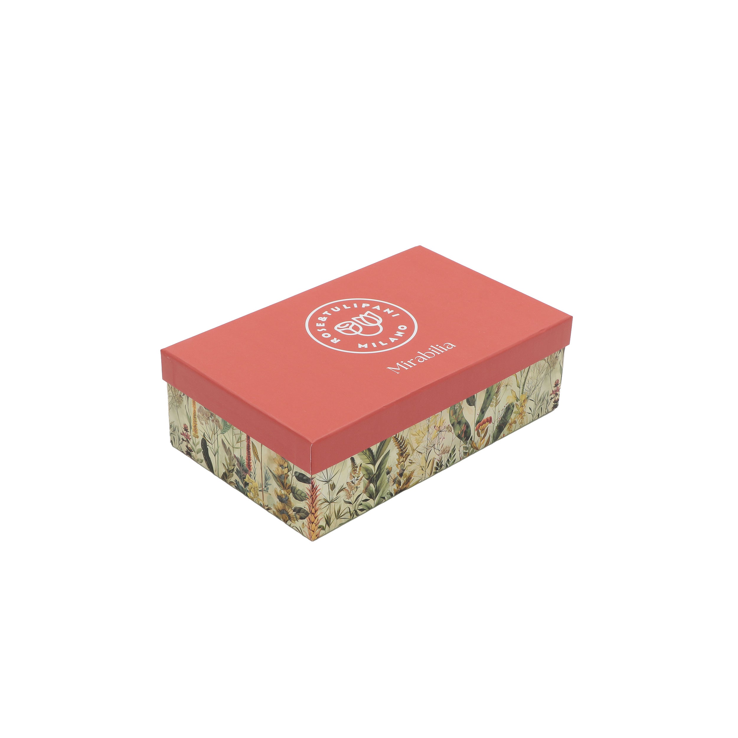 Set 2 Tazzine con piattino Rosso, Mirabilia - Porcellana, 90 ml