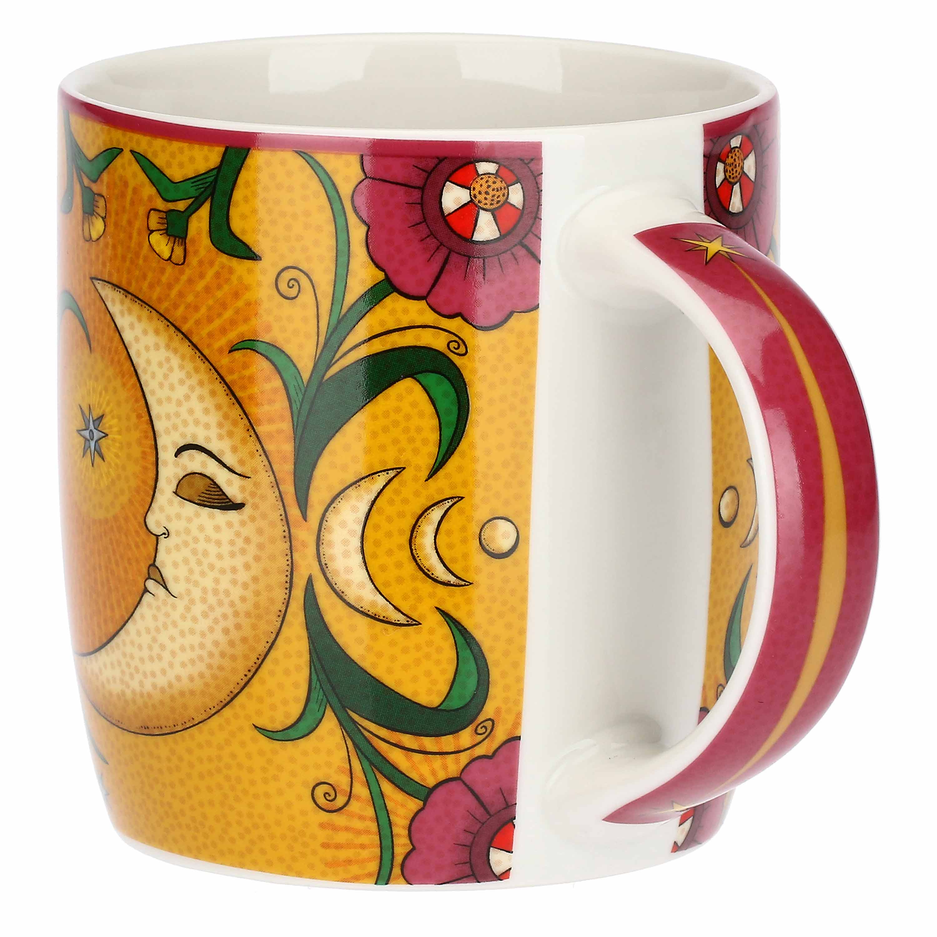 Set 2 Mug Sole E Luna, Mirabilia - Porcellana, 350 ml