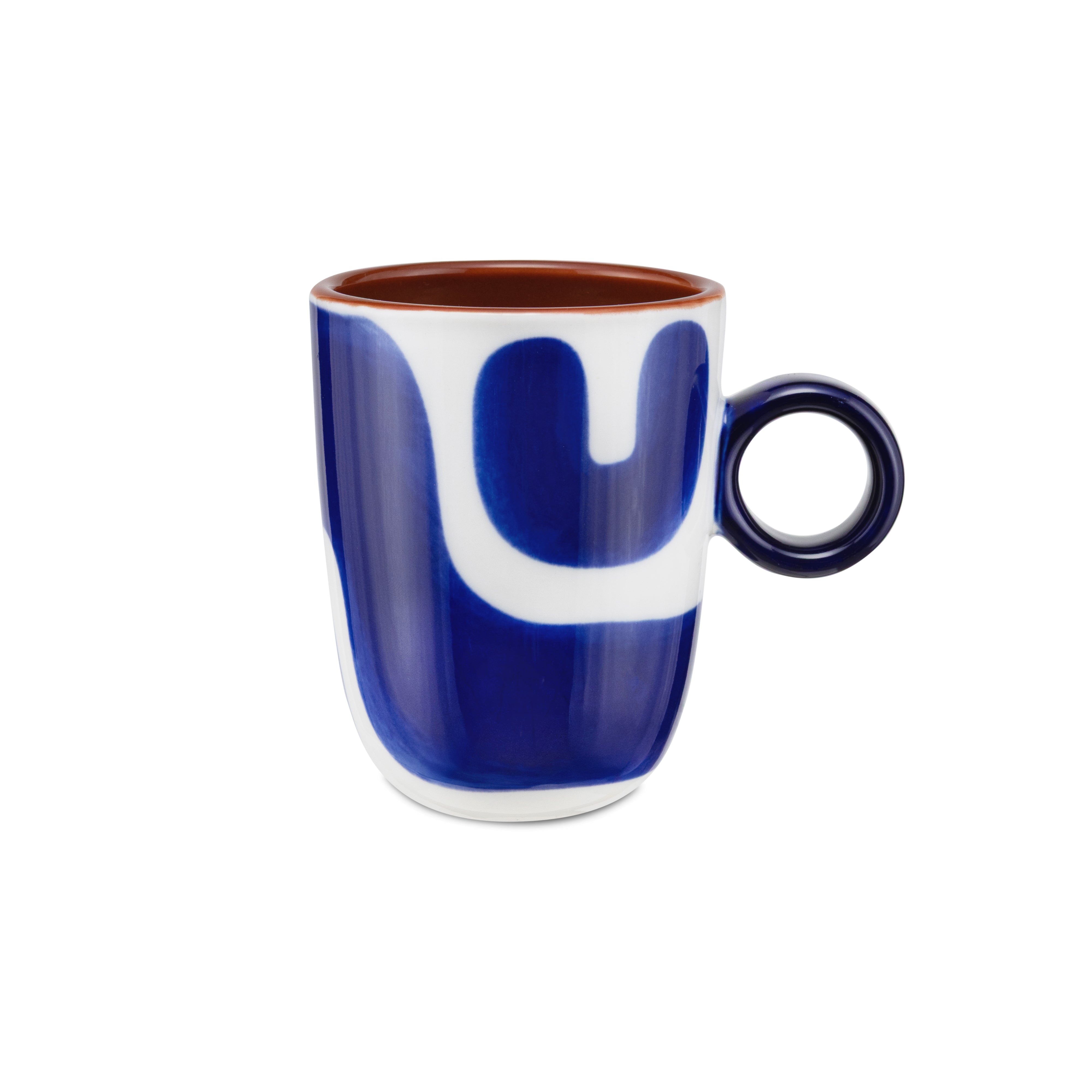 Mug Macchie Blu, Attimi - Stoneware, 260 ml