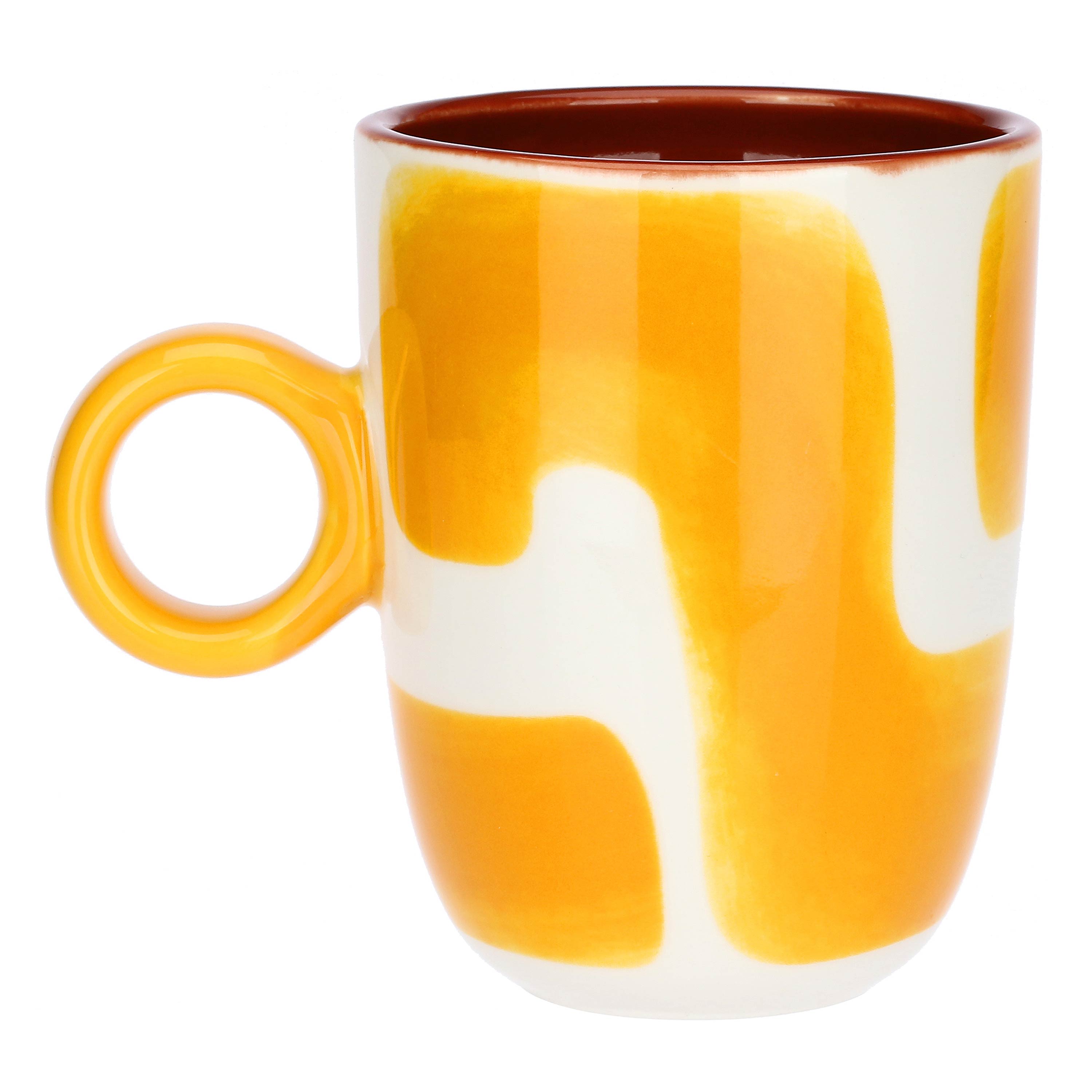 Mug Macchie Giallo, Attimi - Stoneware, 260 ml