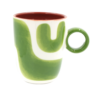 Mug Macchie Verde, Attimi - Stoneware, 260 ml