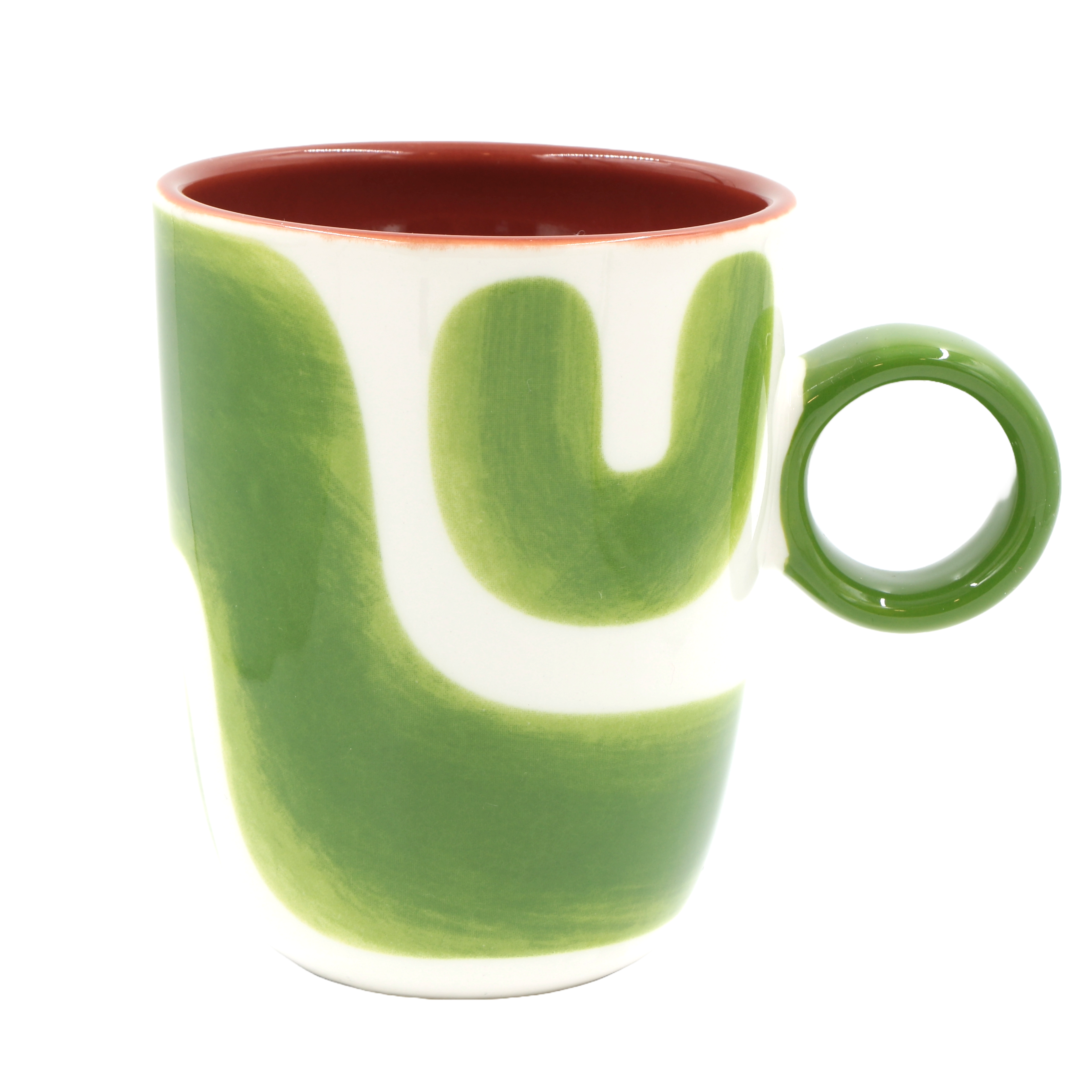 Mug Macchie Verde, Attimi - Stoneware, 260 ml