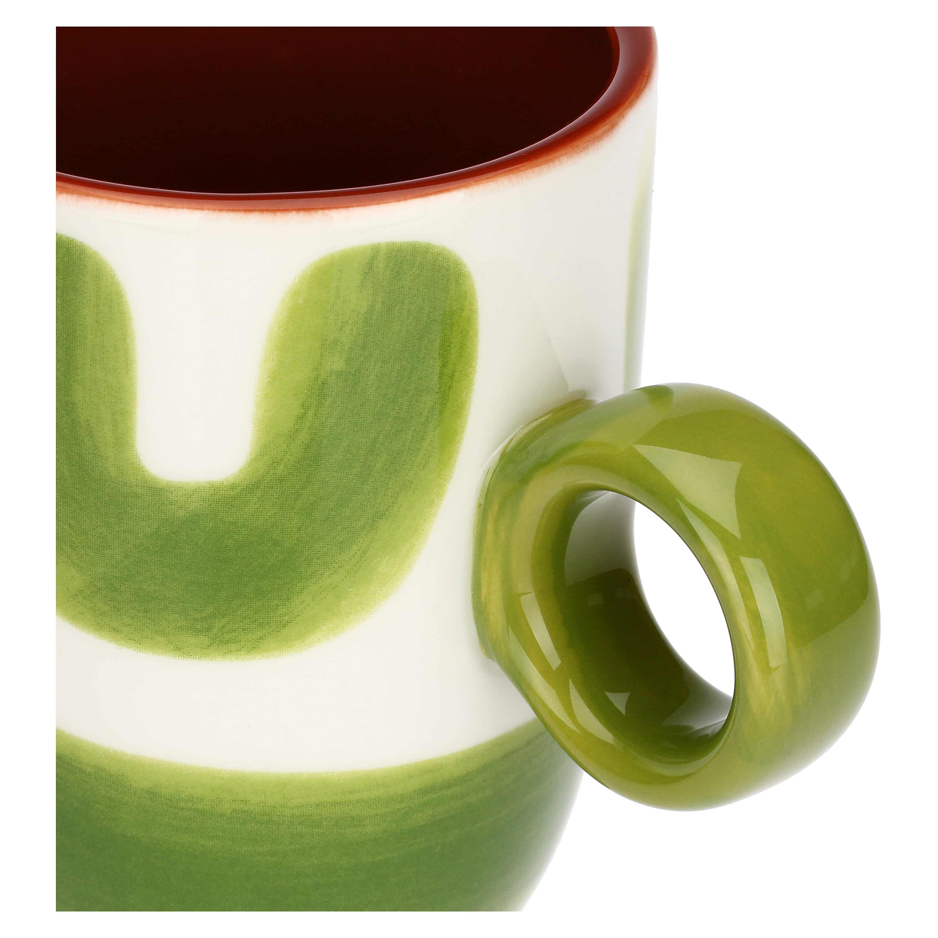 Mug Macchie Verde, Attimi - Stoneware, 260 ml