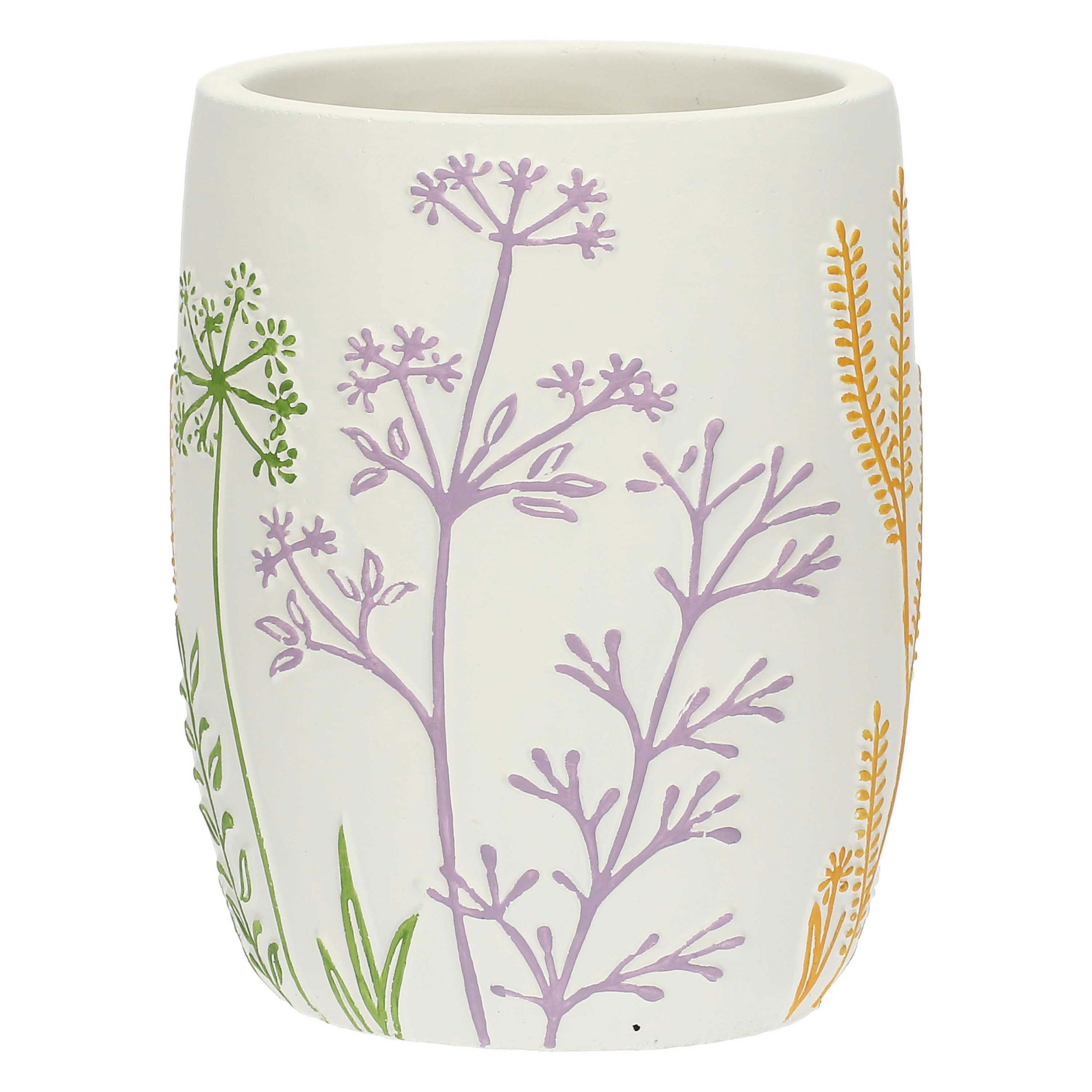 Cachepot Alto S, Traiprati - Resina cementizia, Ø 13,5 cm