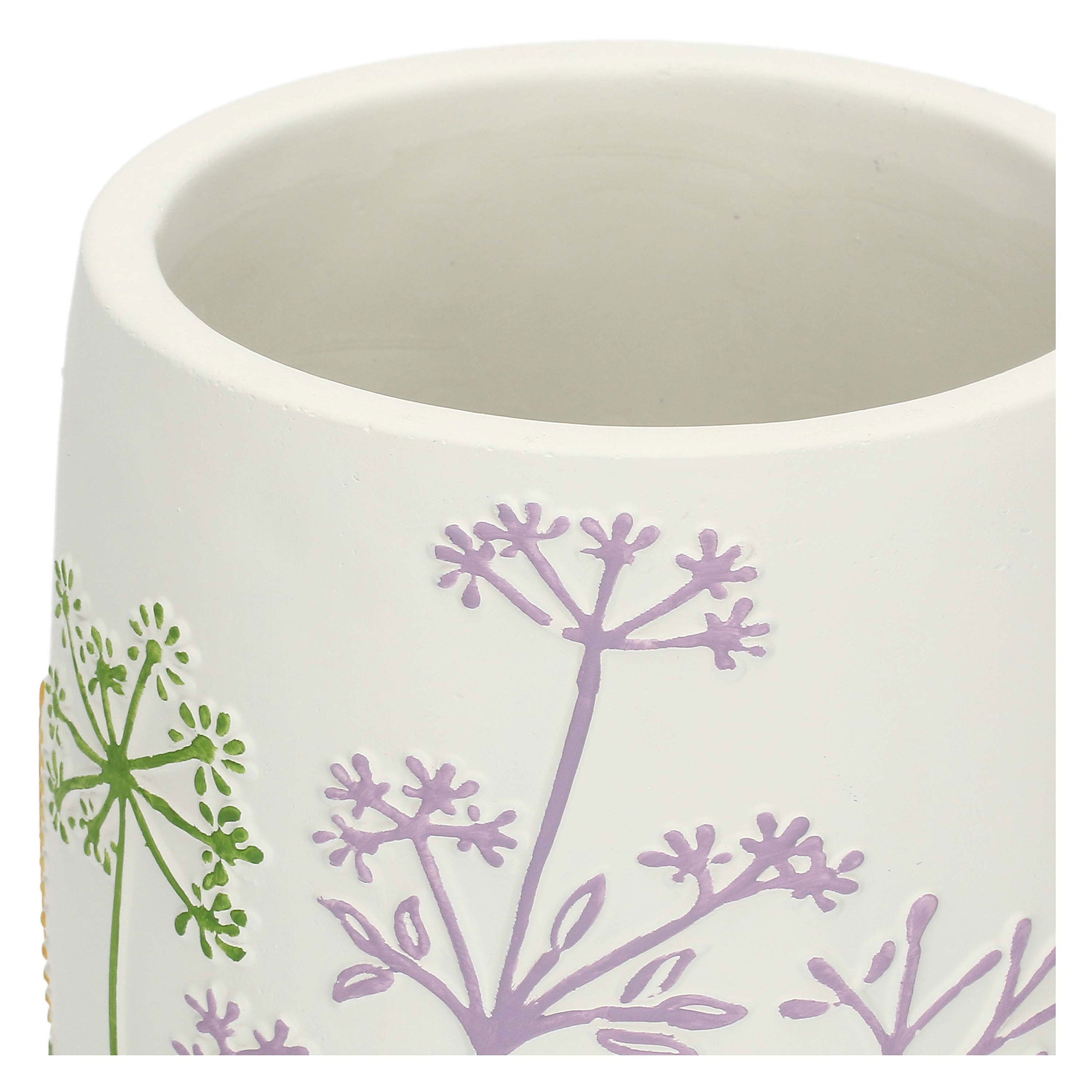 Cachepot Alto S, Traiprati - Resina cementizia, Ø 13,5 cm