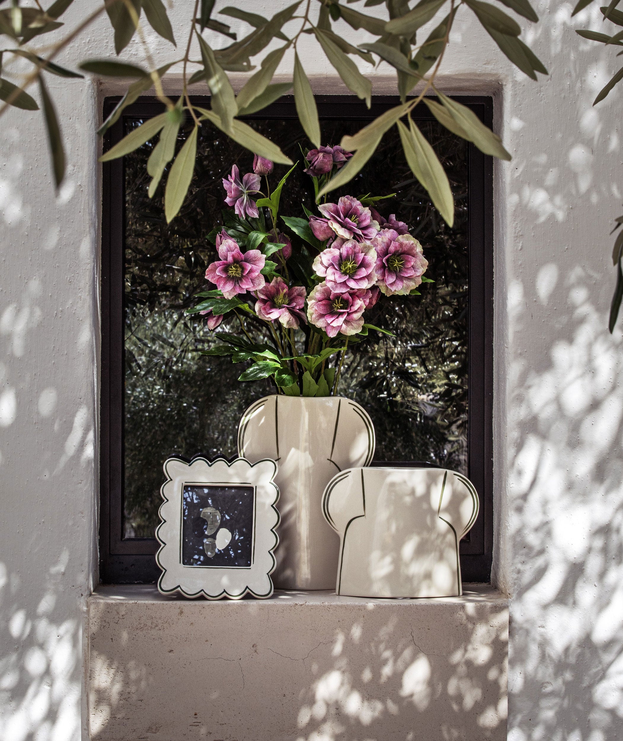 Vaso S, Tratti - Gres, 22x6,5x18 cm