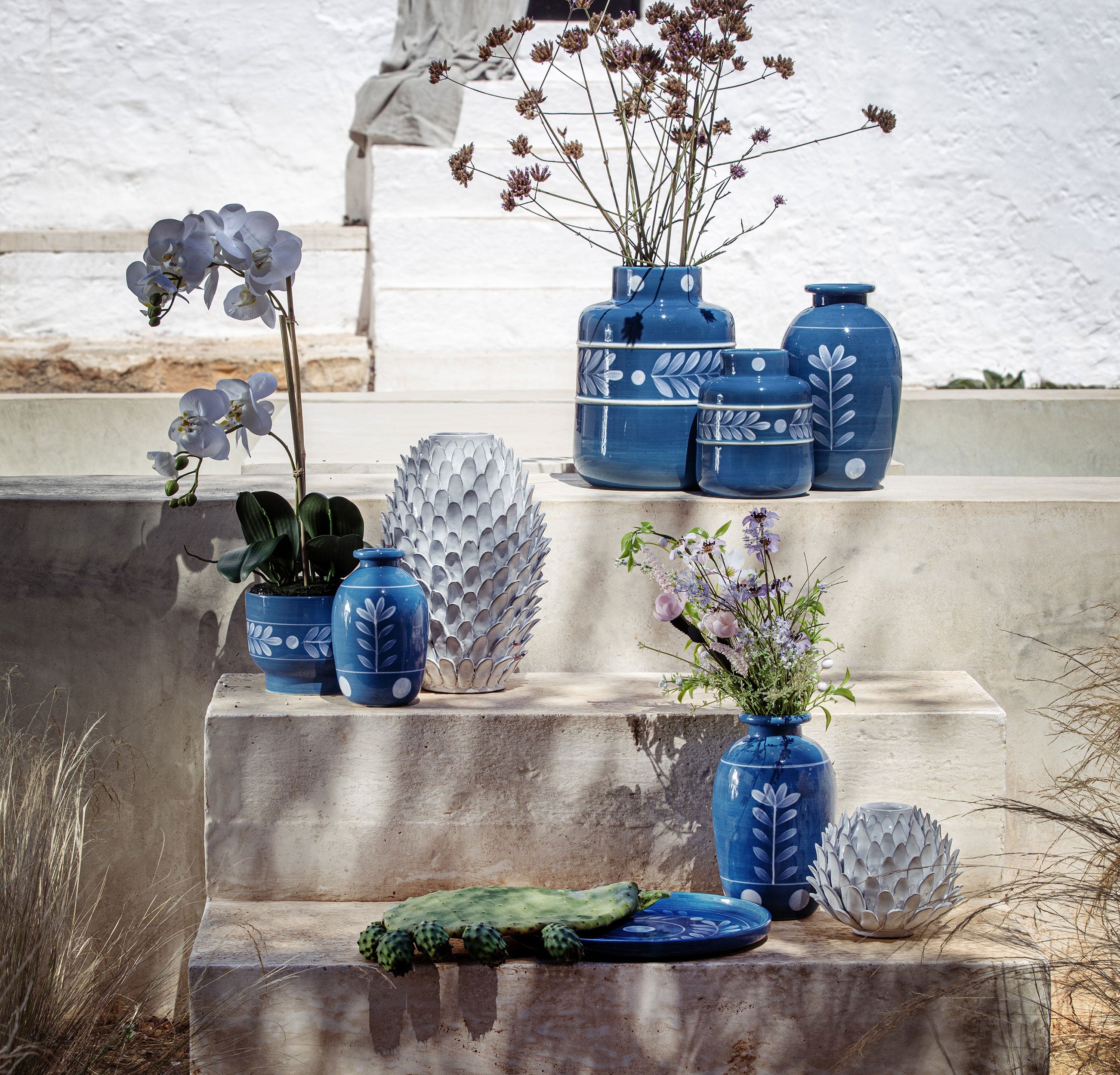 Vaso Classico M, Laurus - Ceramica, d 15 h24,5 cm
