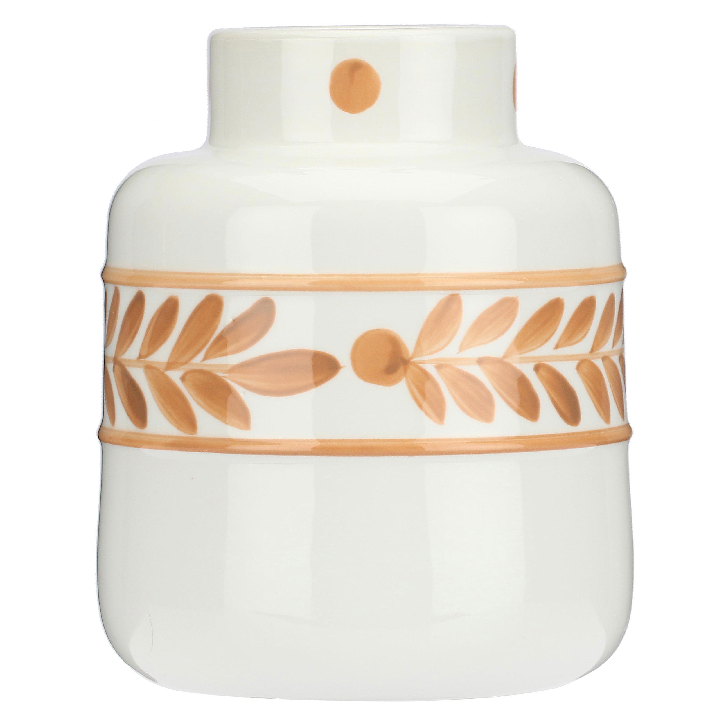 Vaso Cilindrico S, Laurus - ceramica, d 15 h20 cm