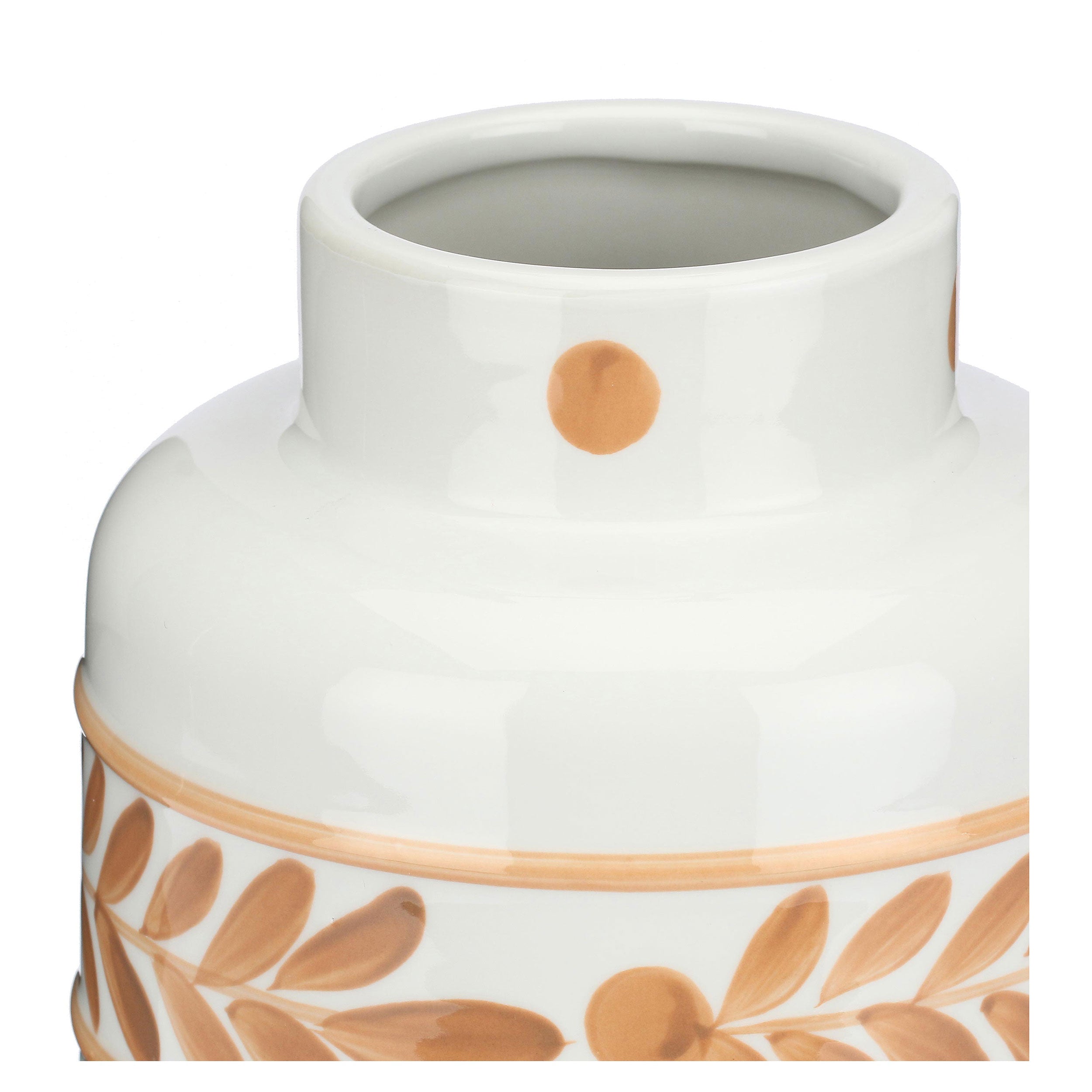 Vaso Cilindrico S, Laurus - ceramica, d 15 h20 cm