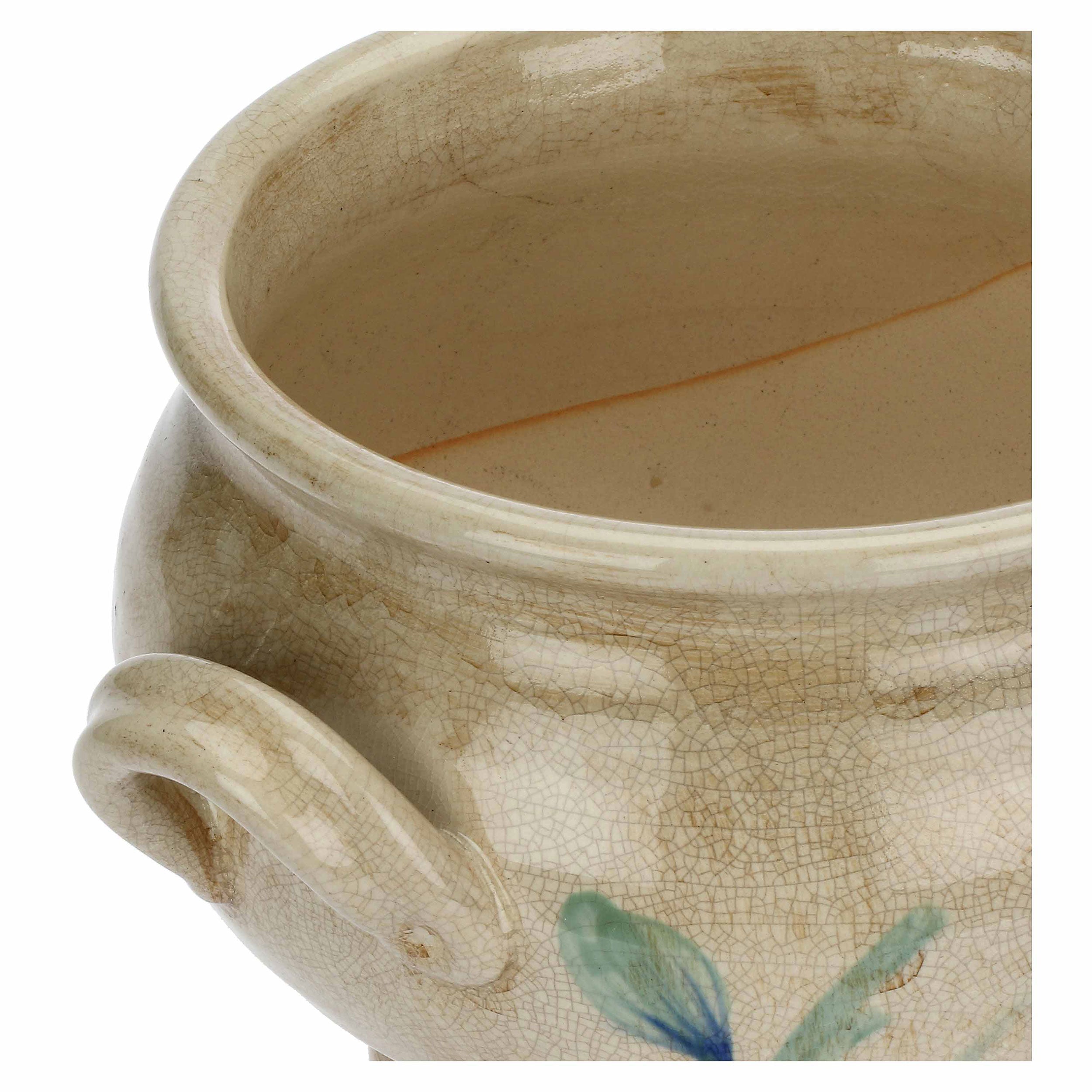 Cachepot, Eleonora - Terracotta, 31,5x25x19 cm