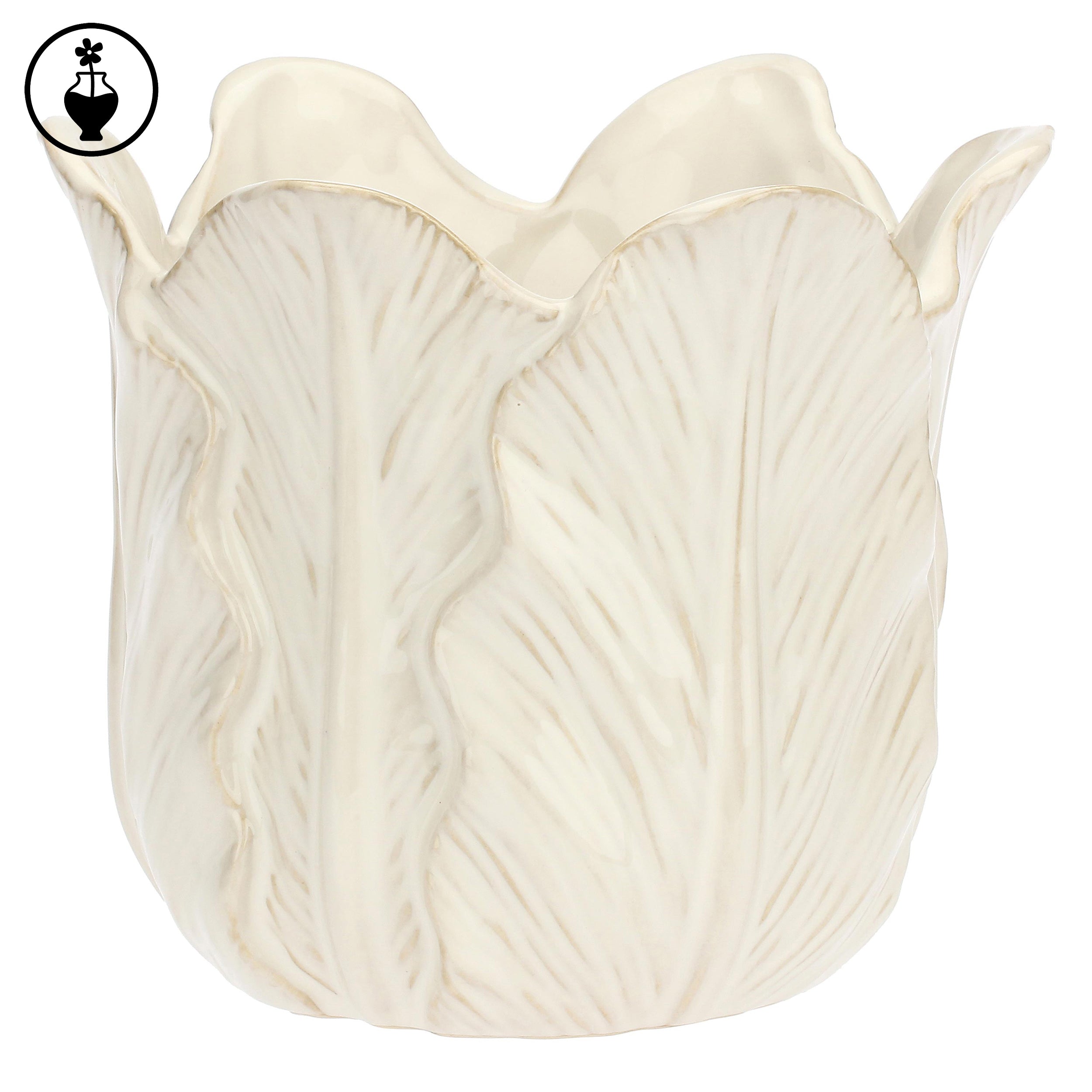 Cachepot L, Dordogna - Gres, 20x20x17 cm