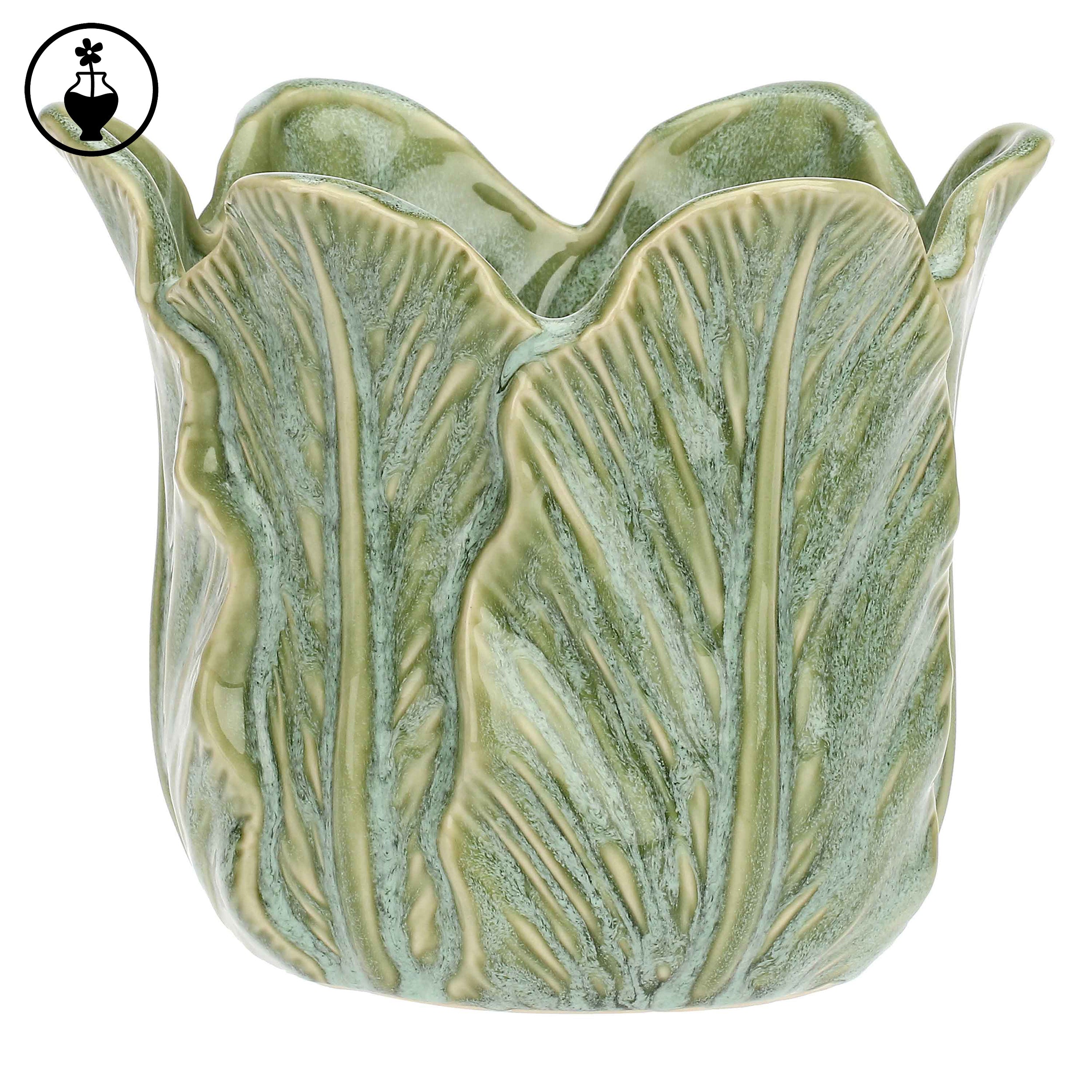 Cachepot L, Dordogna - Gres, 20x20x17 cm