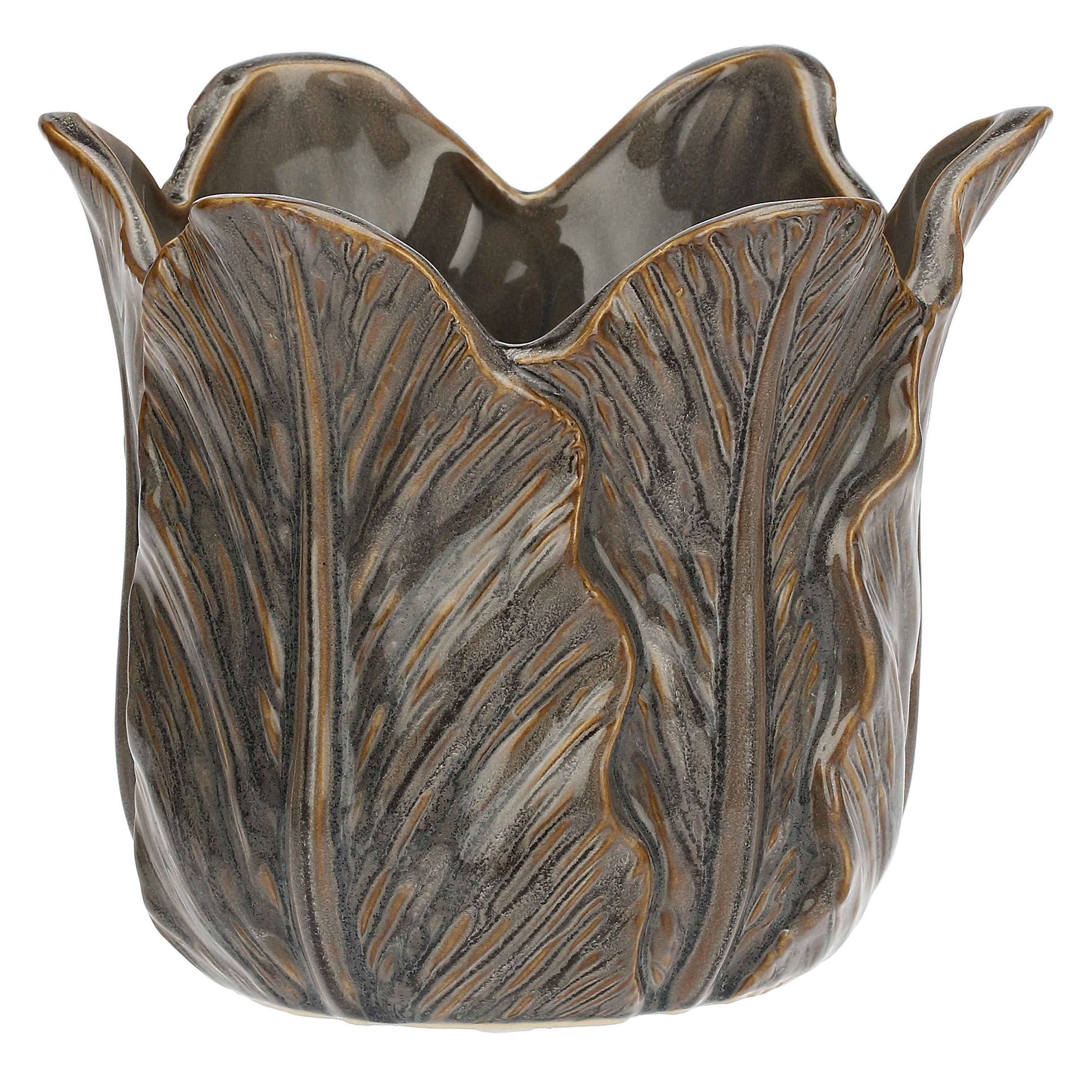 Cachepot L, Dordogna - Gres, 20x20x17 cm