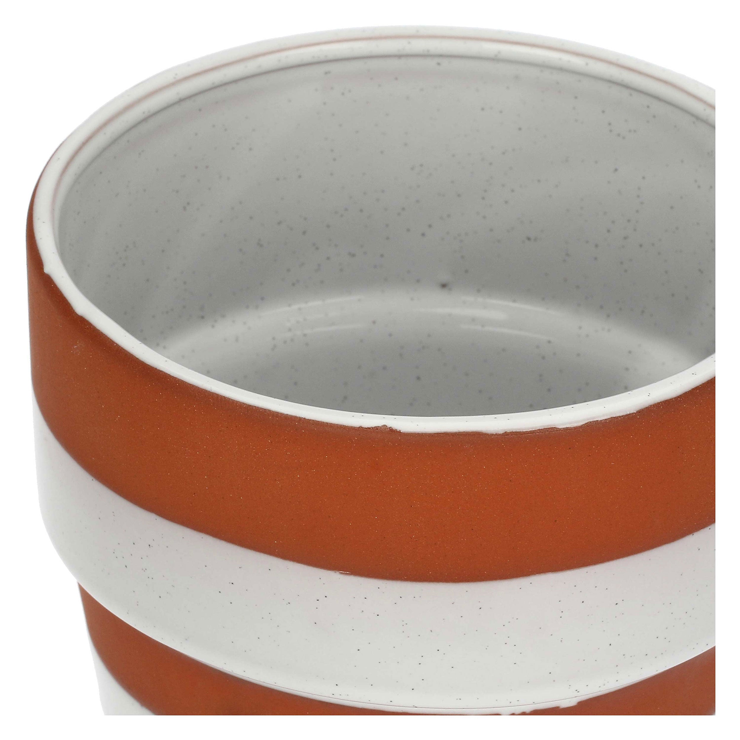 Cachepot Righe M, Nonsonocotta - Dolomite, 13x13x15 cm