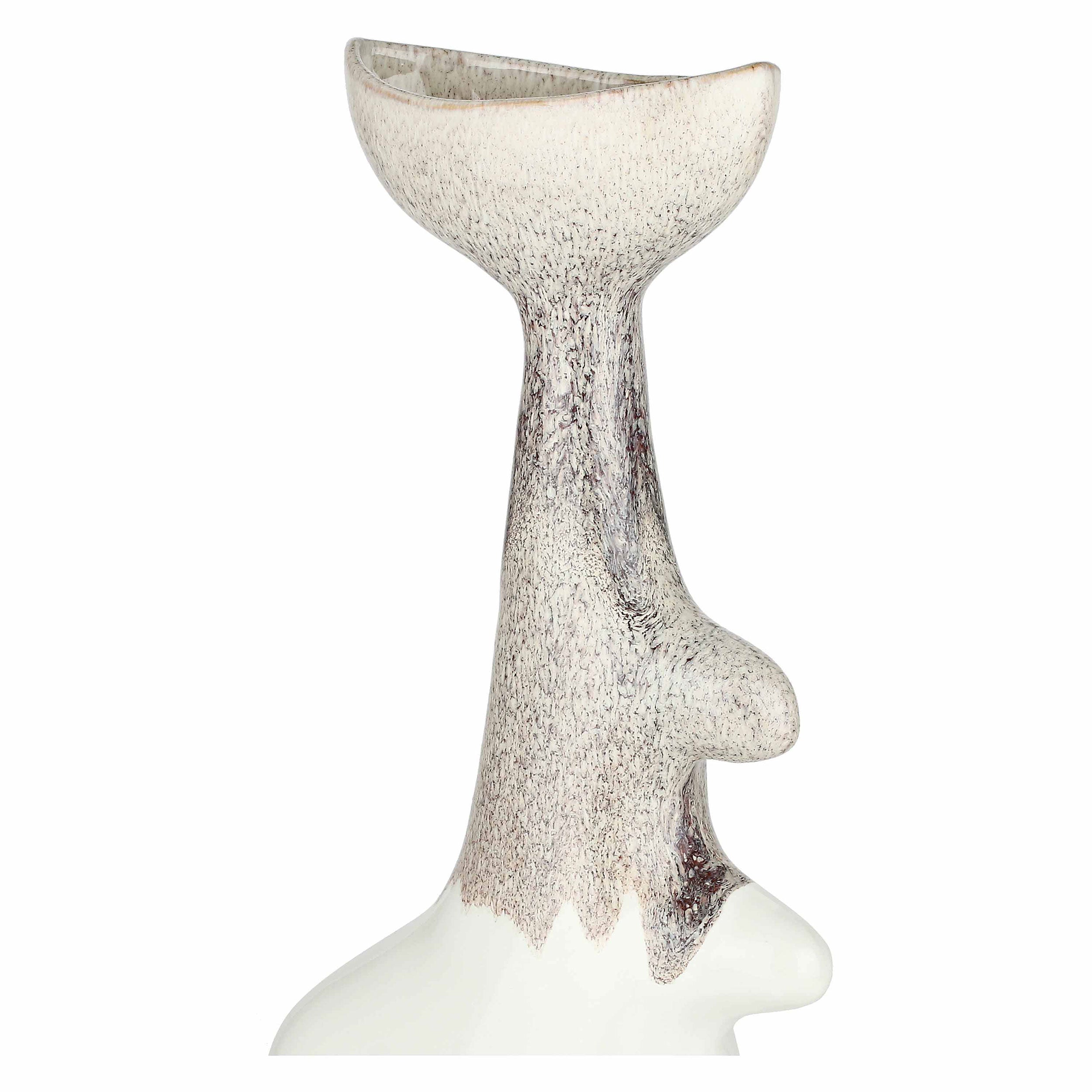 Vaso Decorativo Alto, Reagisco - Ceramica,  17,5x8x40 cm