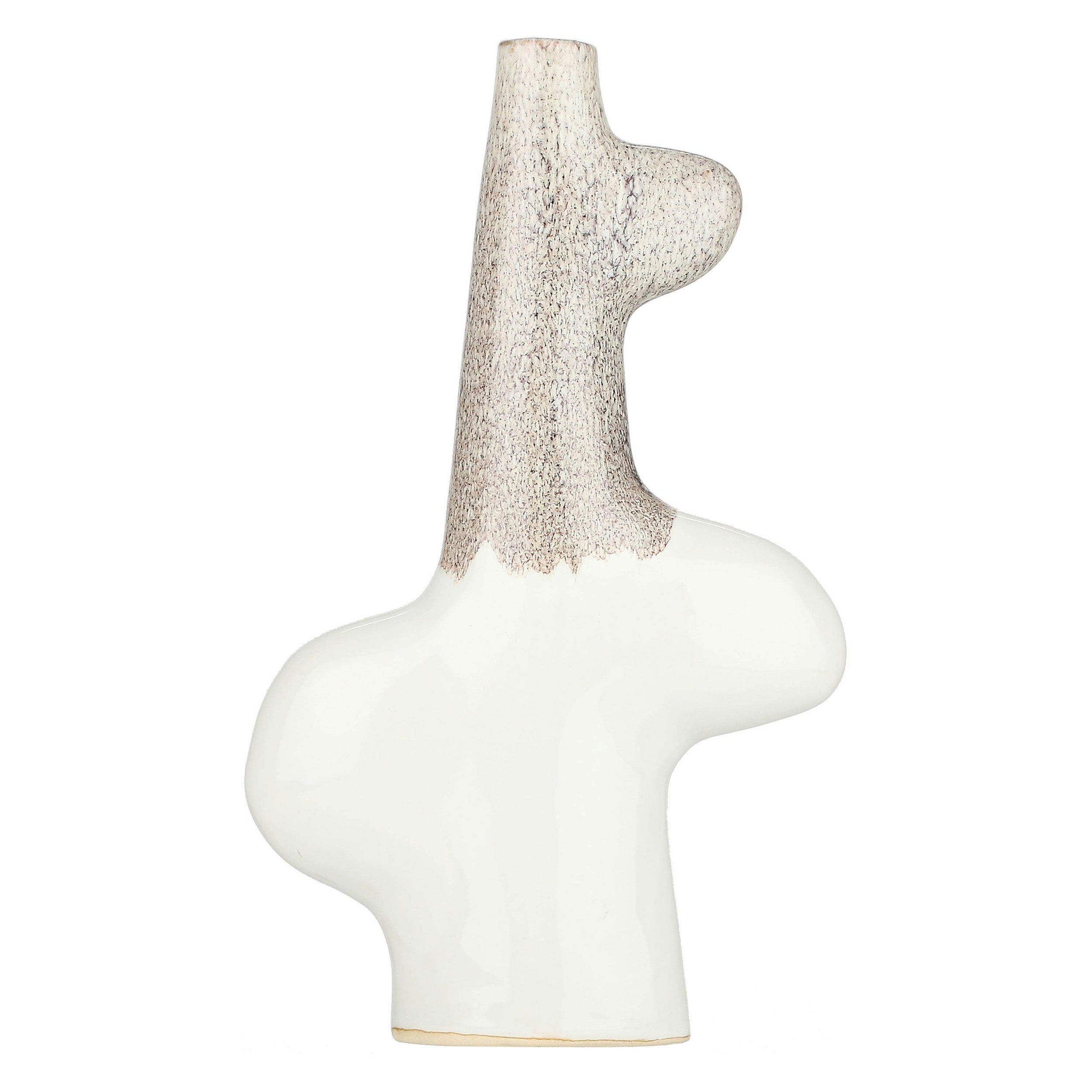 Vaso Decorativo basso, Reagisco - Ceramica, 18x6,4x30,2 cm