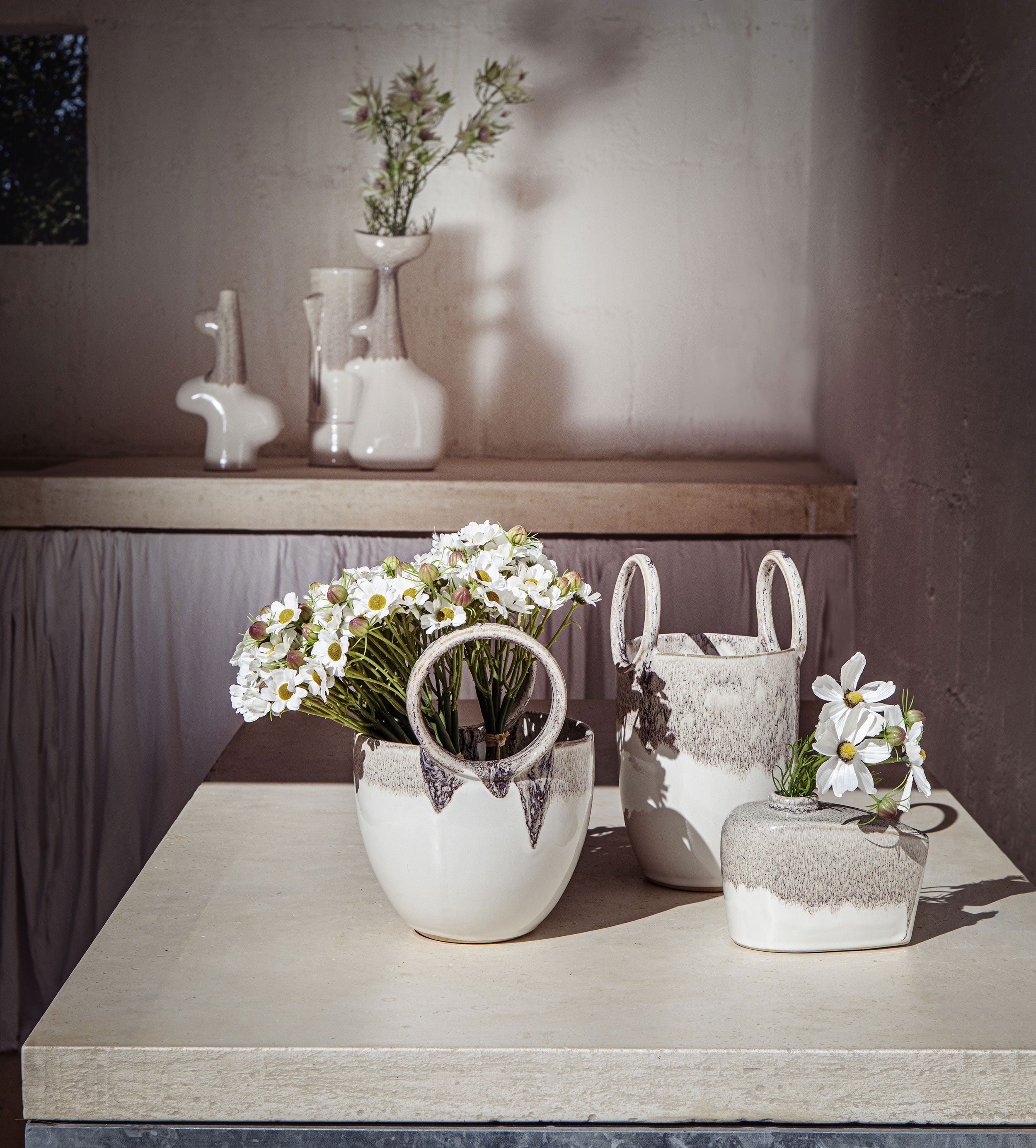 Vaso, Reagisco - Ceramica, 15,5x13,5x33,80 cm