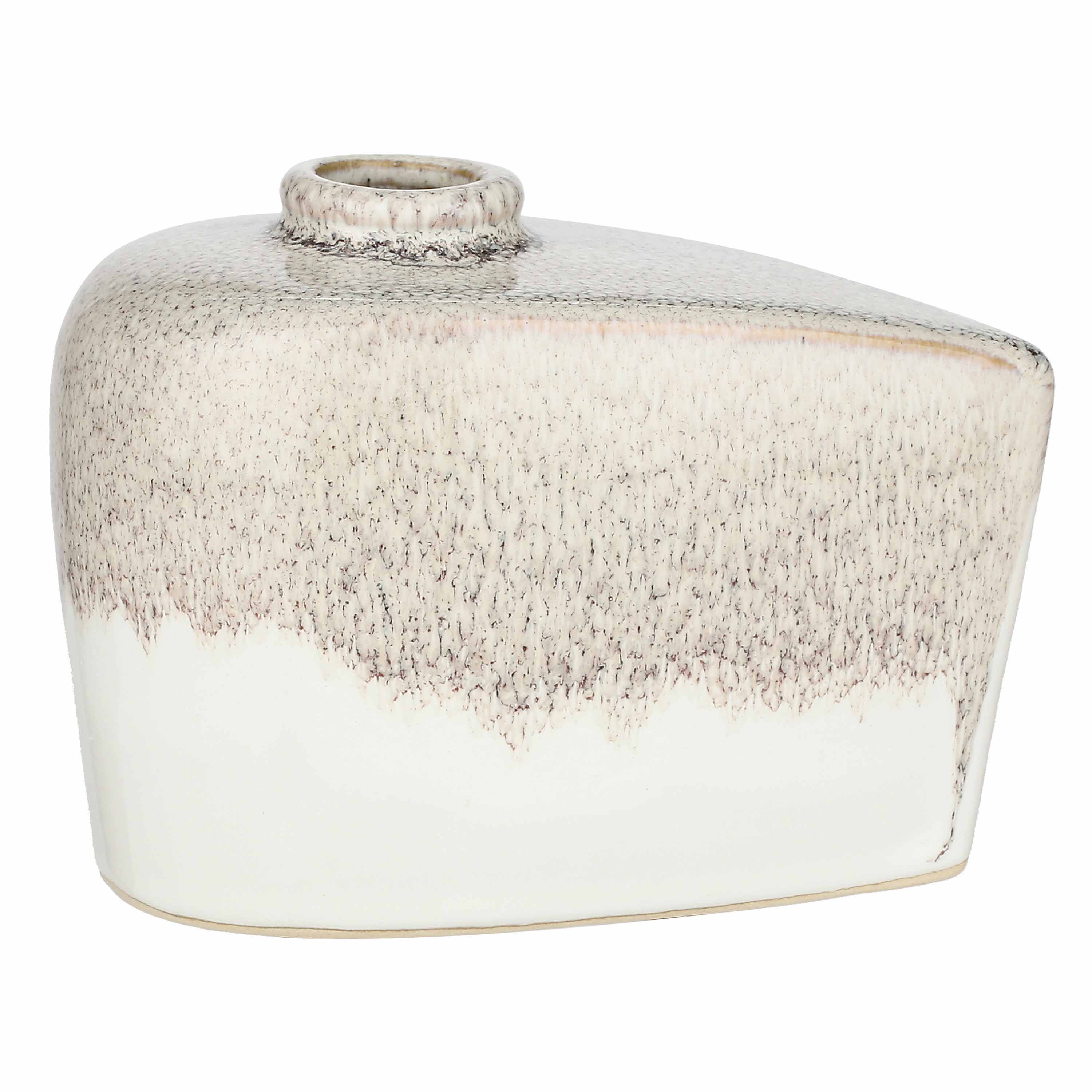 Vaso Monofiore S, Reagisco - Ceramica, 14,7x9,2x10,80 cm