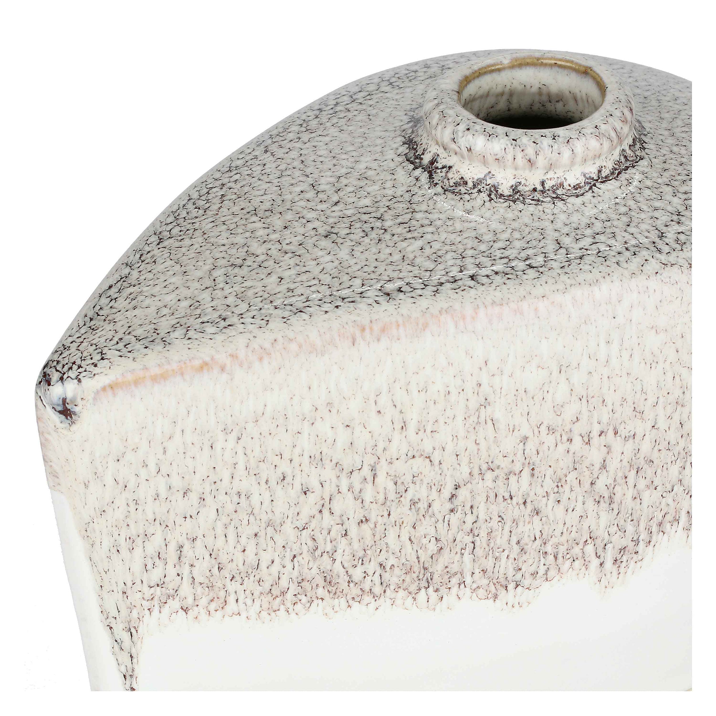 Vaso Monofiore S, Reagisco - Ceramica, 14,7x9,2x10,80 cm