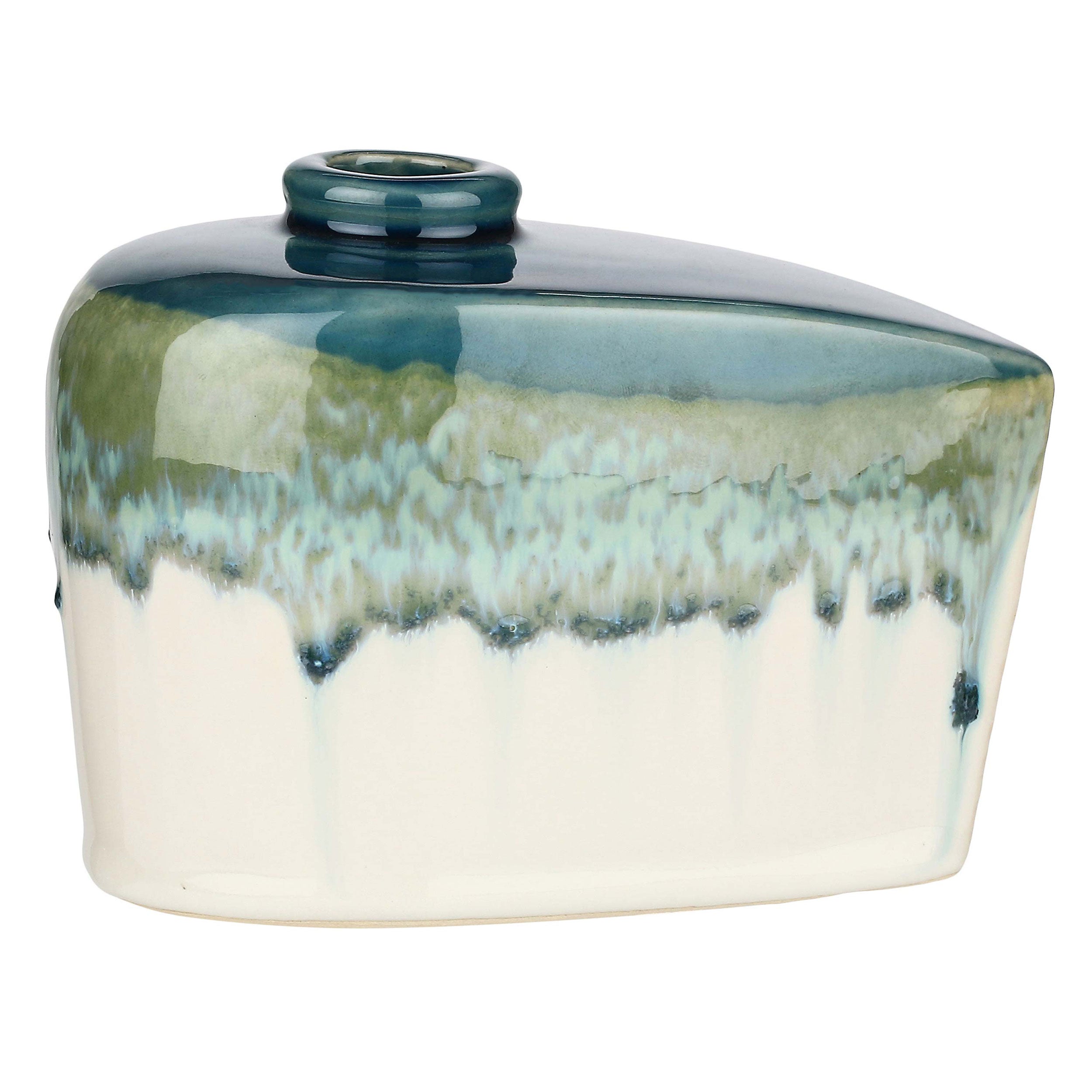 Vaso Monofiore S, Reagisco - Ceramica, 14,7x9,2x10,80 cm