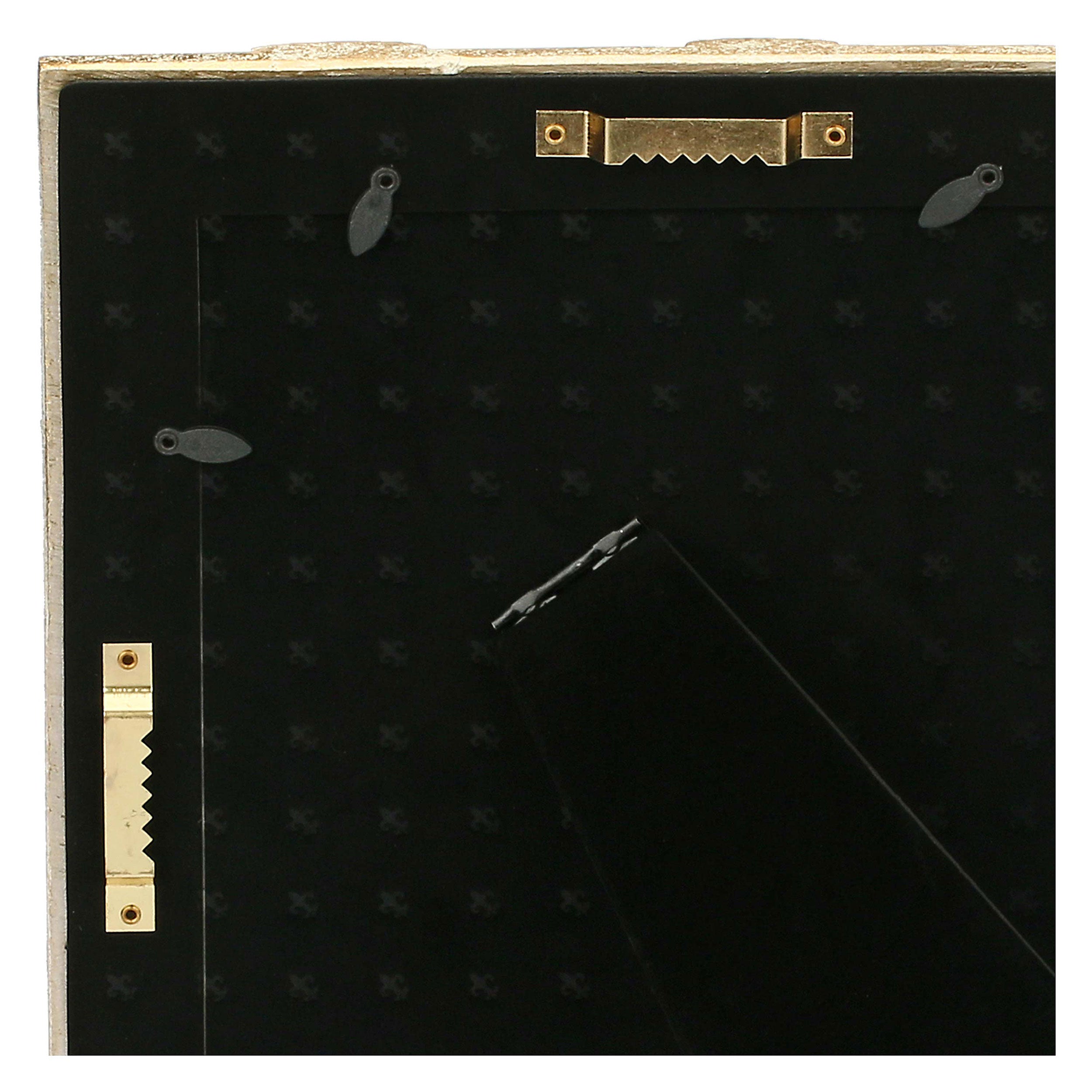 Portafoto Oro Pois B, Tiguardo - Poly Resina/ Velluto /Mdf/Vetro/ Metallo (Ferro), 20 x 25 cm