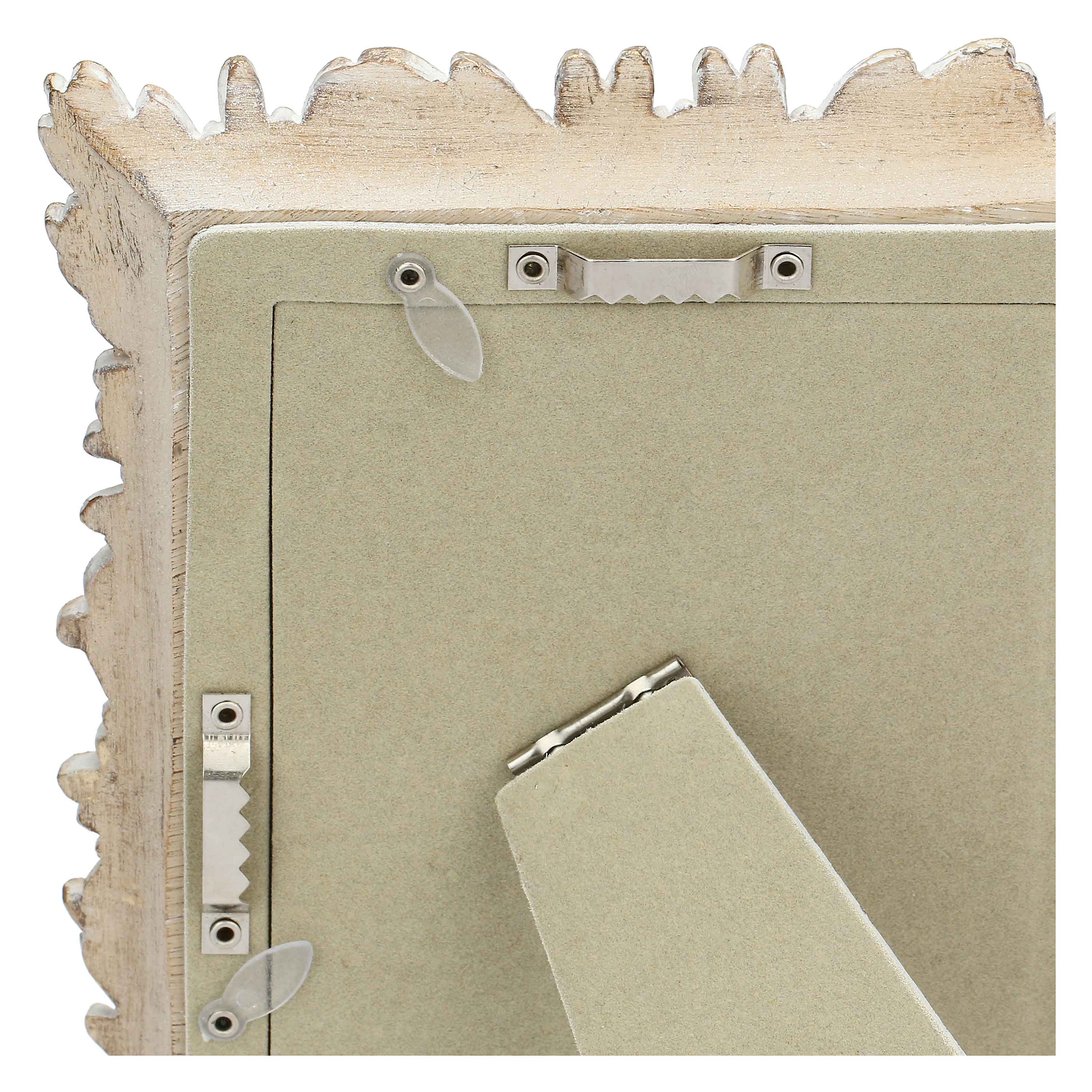 Portafoto Fronde, Tiguardo - Poly Resina/ Velluto /Mdf/Vetro/ Metallo (Ferro), 10 x 15 cm