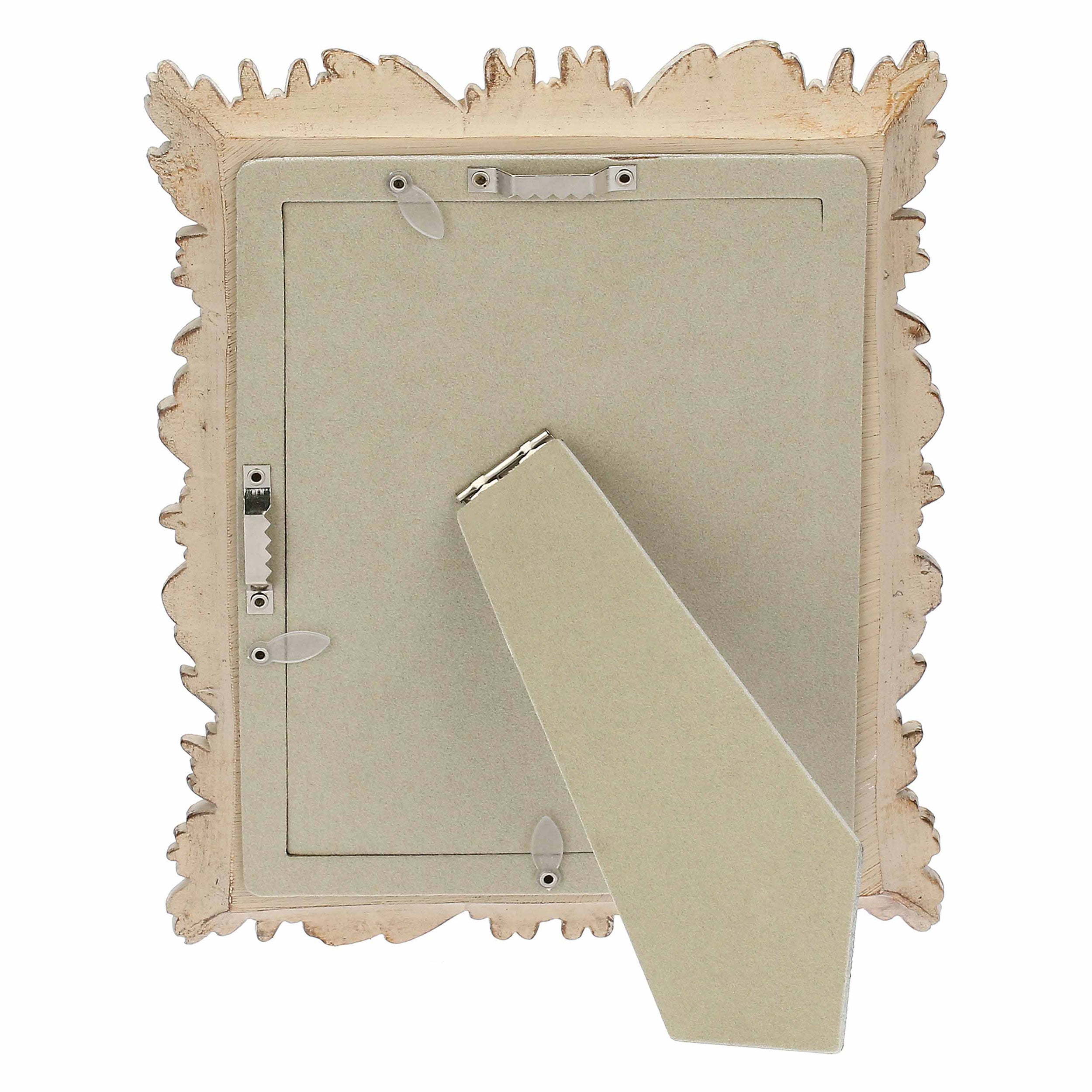 Portafoto Fronde, Tiguardo - Poly Resina/ Velluto /Mdf/Vetro/ Metallo (Ferro), 13 x 18 cm