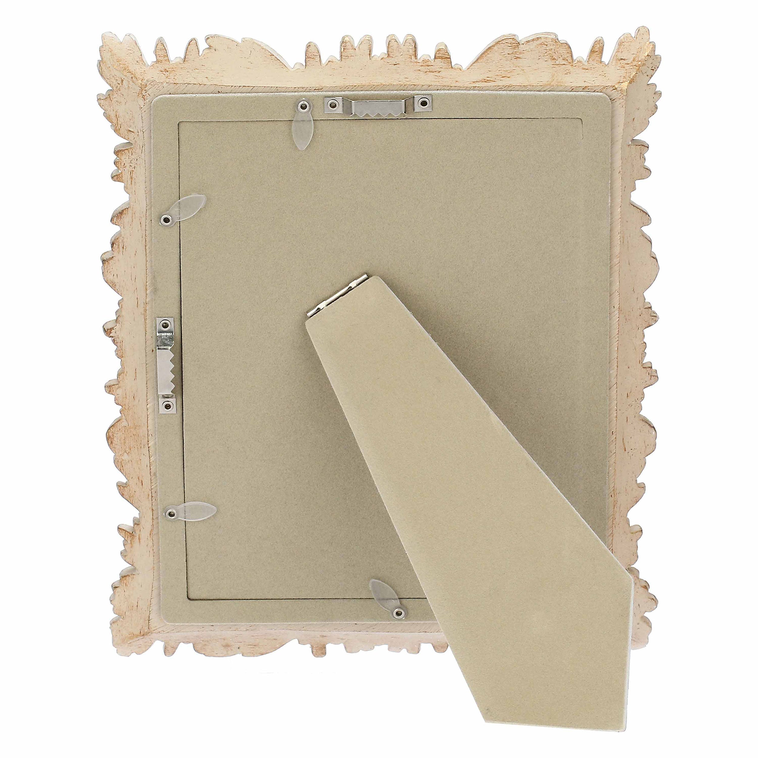 Portafoto Fronde, Tiguardo - Poly Resina/ Velluto /Mdf/Vetro/ Metallo (Ferro), 15 x 20 cm