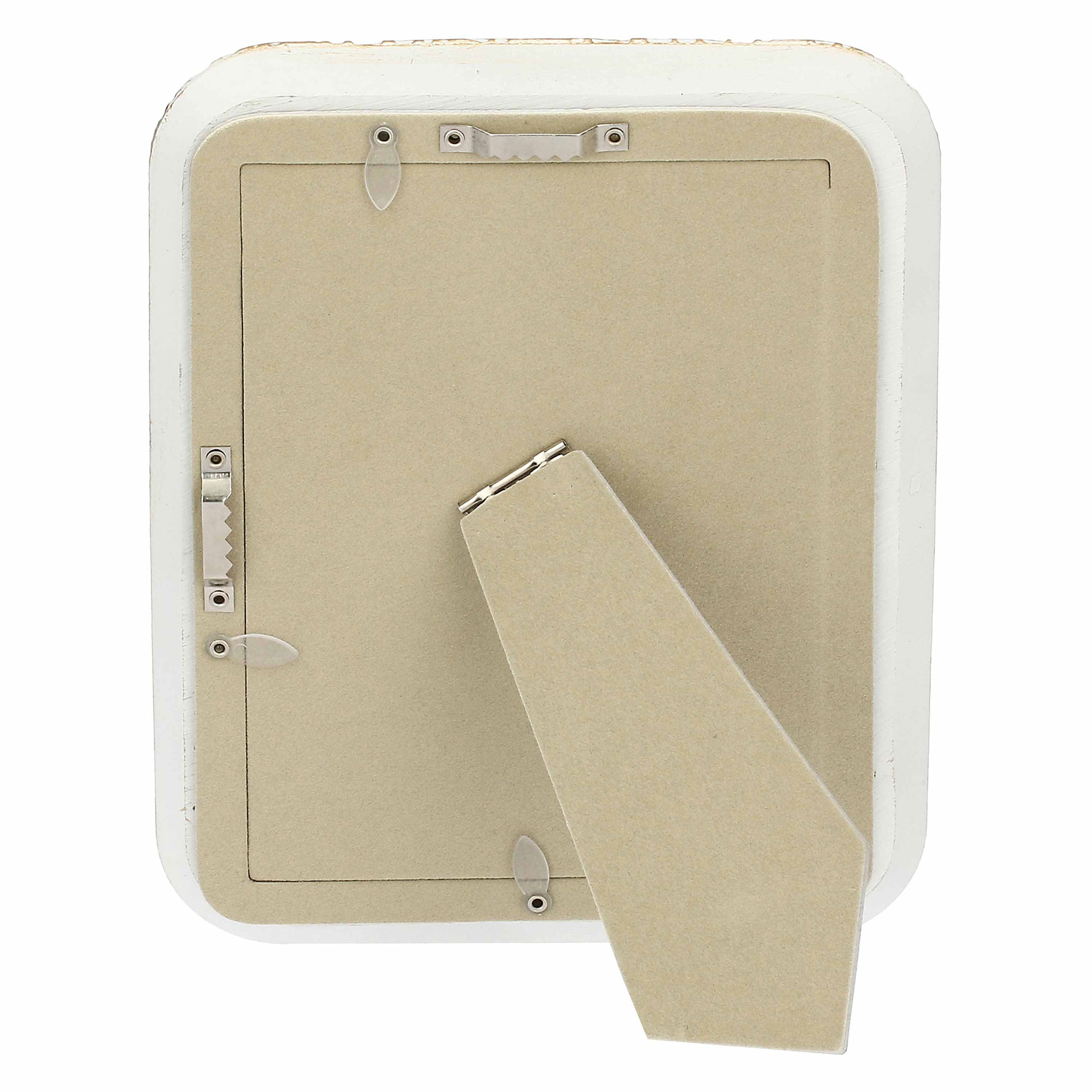 Portafoto Lino, Tiguardo - Poly Resina/ Velluto /Mdf/Vetro/ Metallo (Ferro), 13 x 18 cm