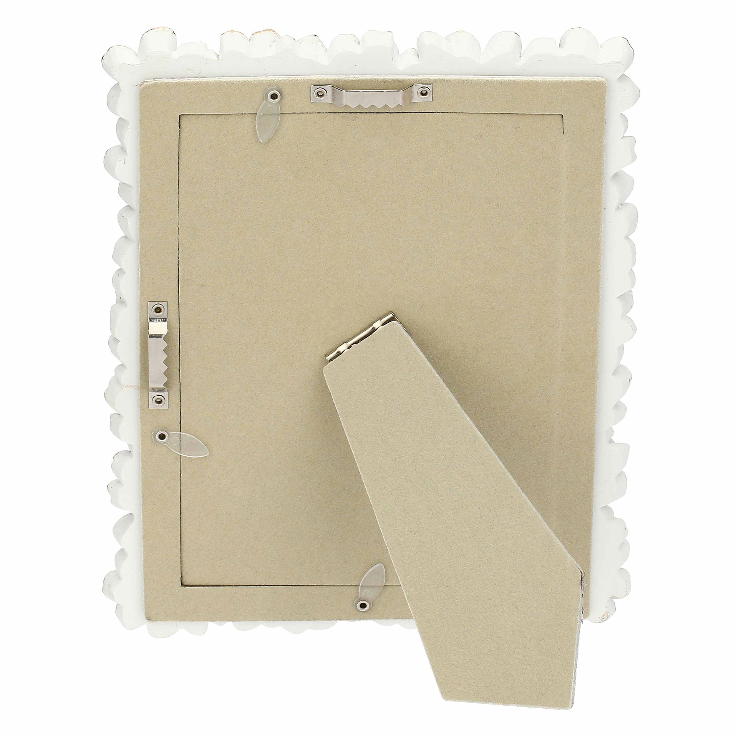 Portafoto Primula, Tiguardo - Poly Resina/ Velluto /Mdf/Vetro/ Metallo (Ferro), 13 x 18 cm