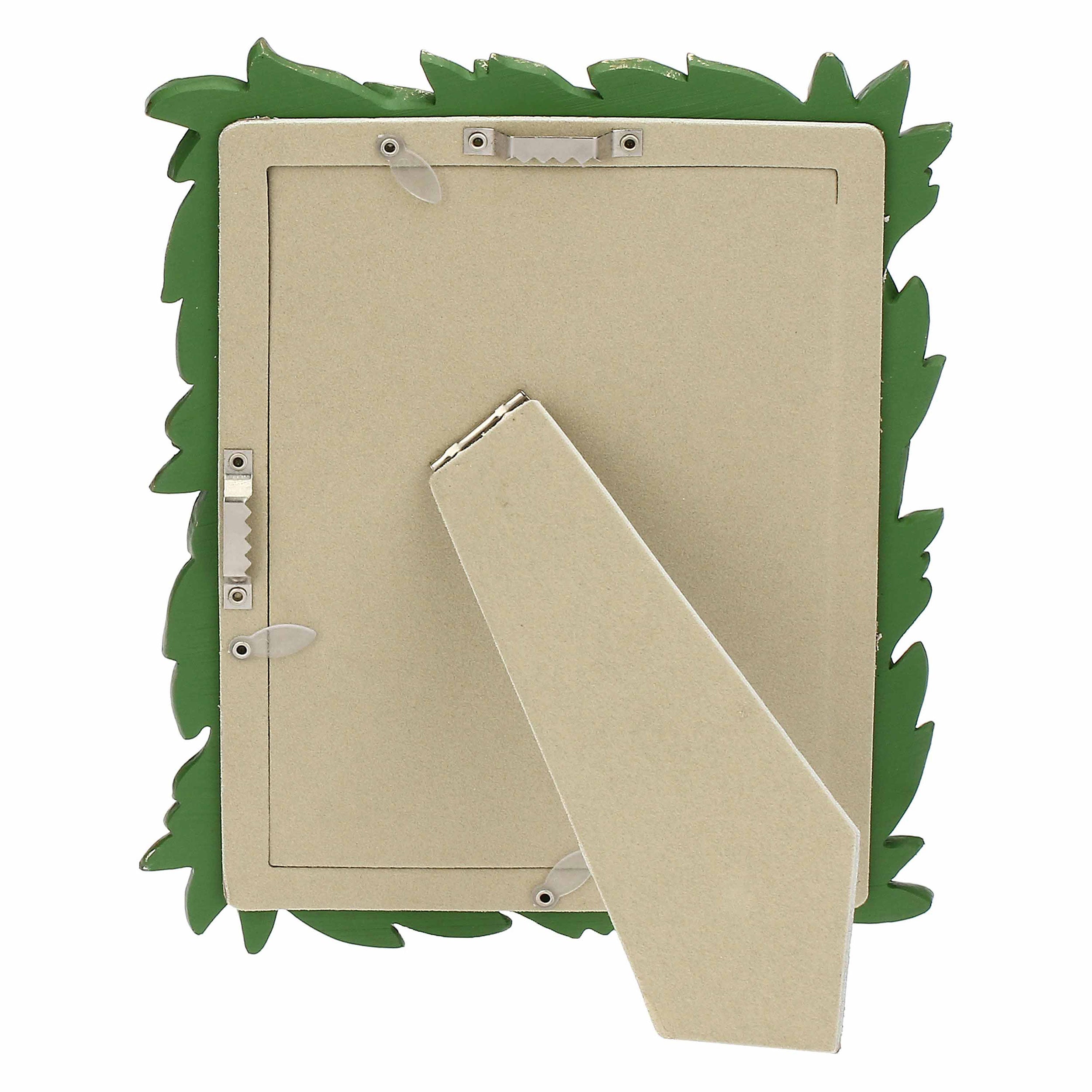 Portafoto Alloro, Tiguardo - Poly Resina/ Velluto /Mdf/Vetro/ Metallo (Ferro), 13 x 18 cm