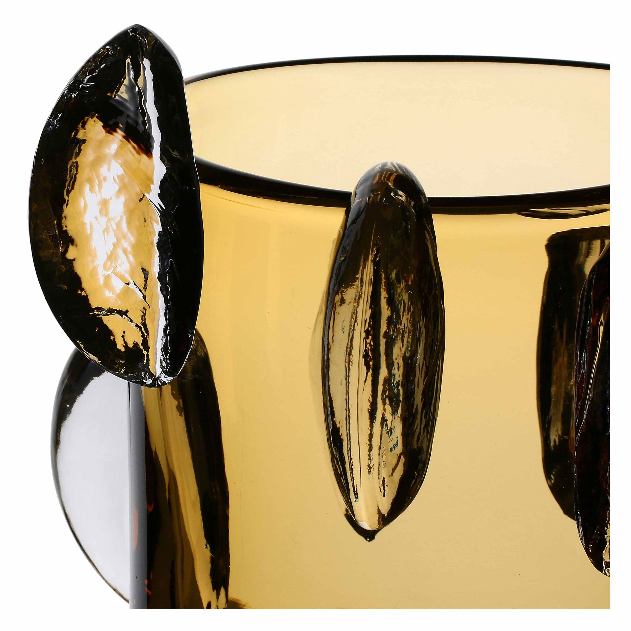 Vaso Basso, Ghiaccioli - Vetro, 24,50x24,50x24 cm