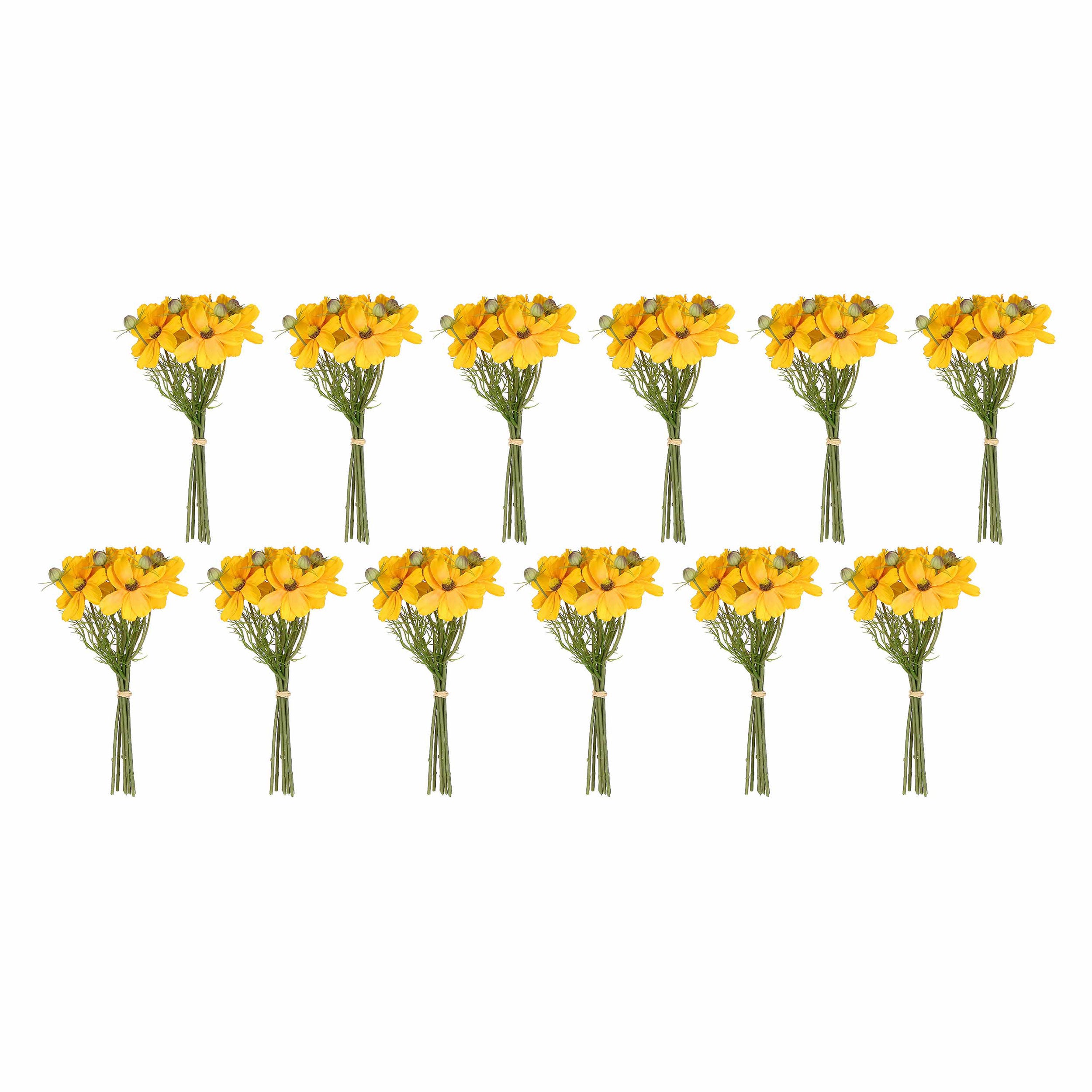 Set da 12, Cosmos, Ilmazzolino - Stoffa, Ferro, PVC, 25x10x10 cm