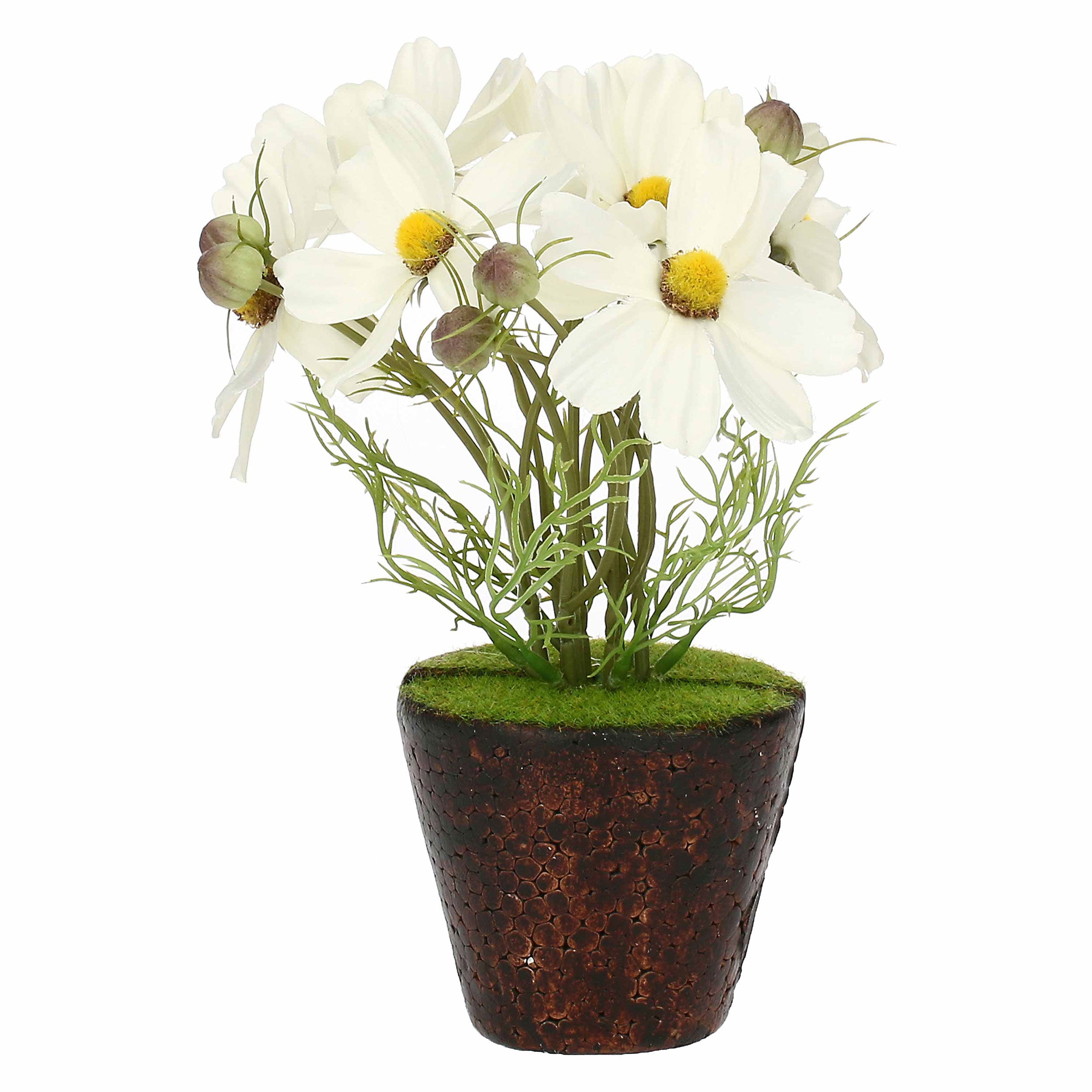 Set da 6, Cosmos zolla, Ilmazzolino - Stoffa, Ferro, PVC, 20x10x10 cm