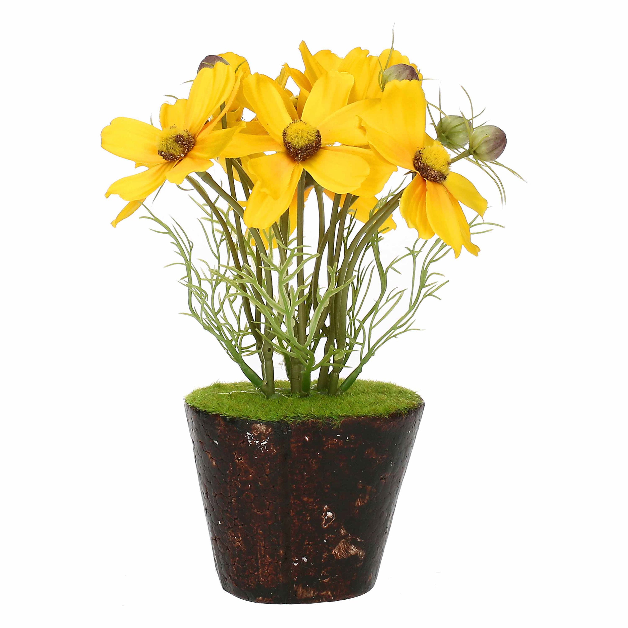 Set da 6, Cosmos zolla, Ilmazzolino - Stoffa, Ferro, PVC, 20x10x10 cm