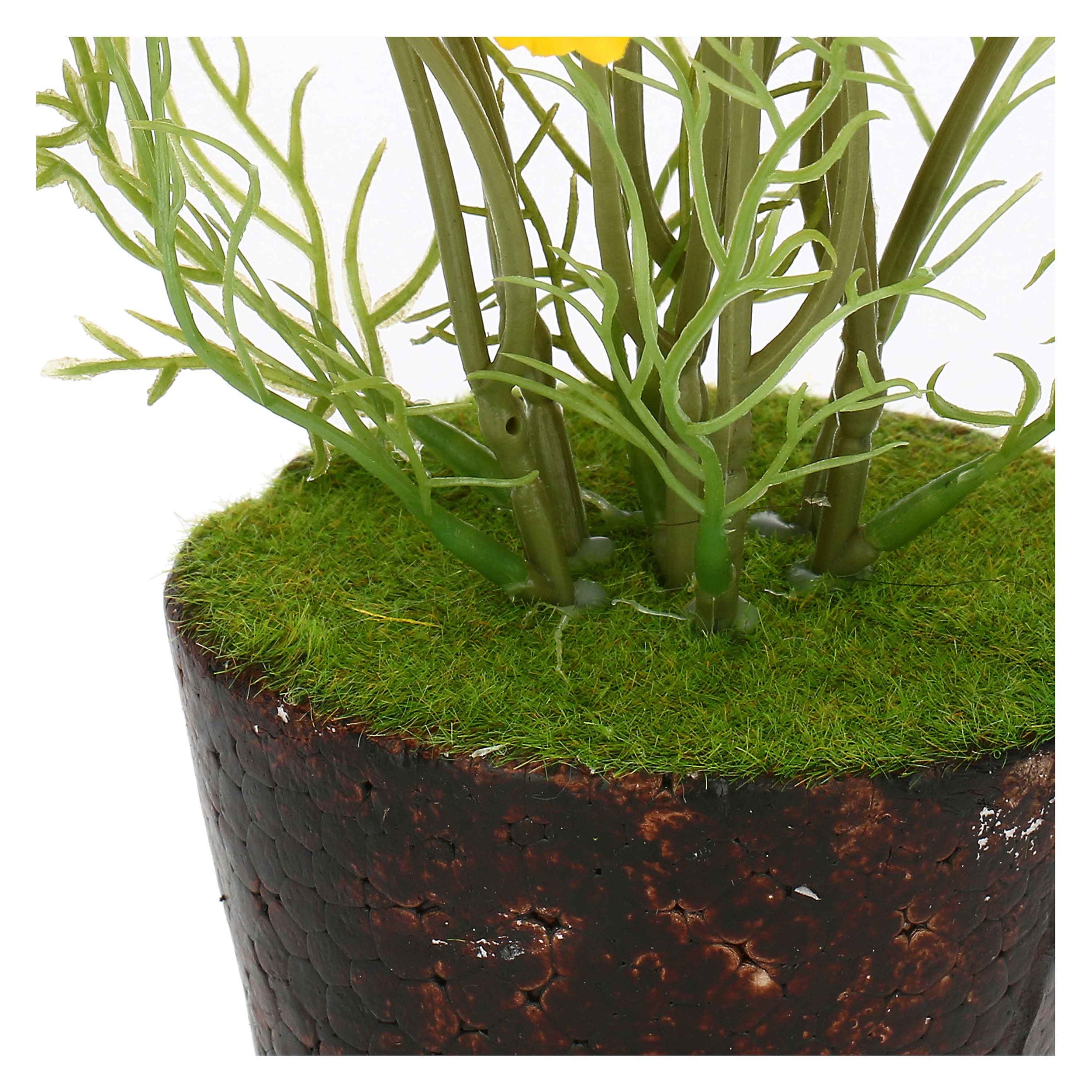 Set da 6, Cosmos zolla, Ilmazzolino - Stoffa, Ferro, PVC, 20x10x10 cm