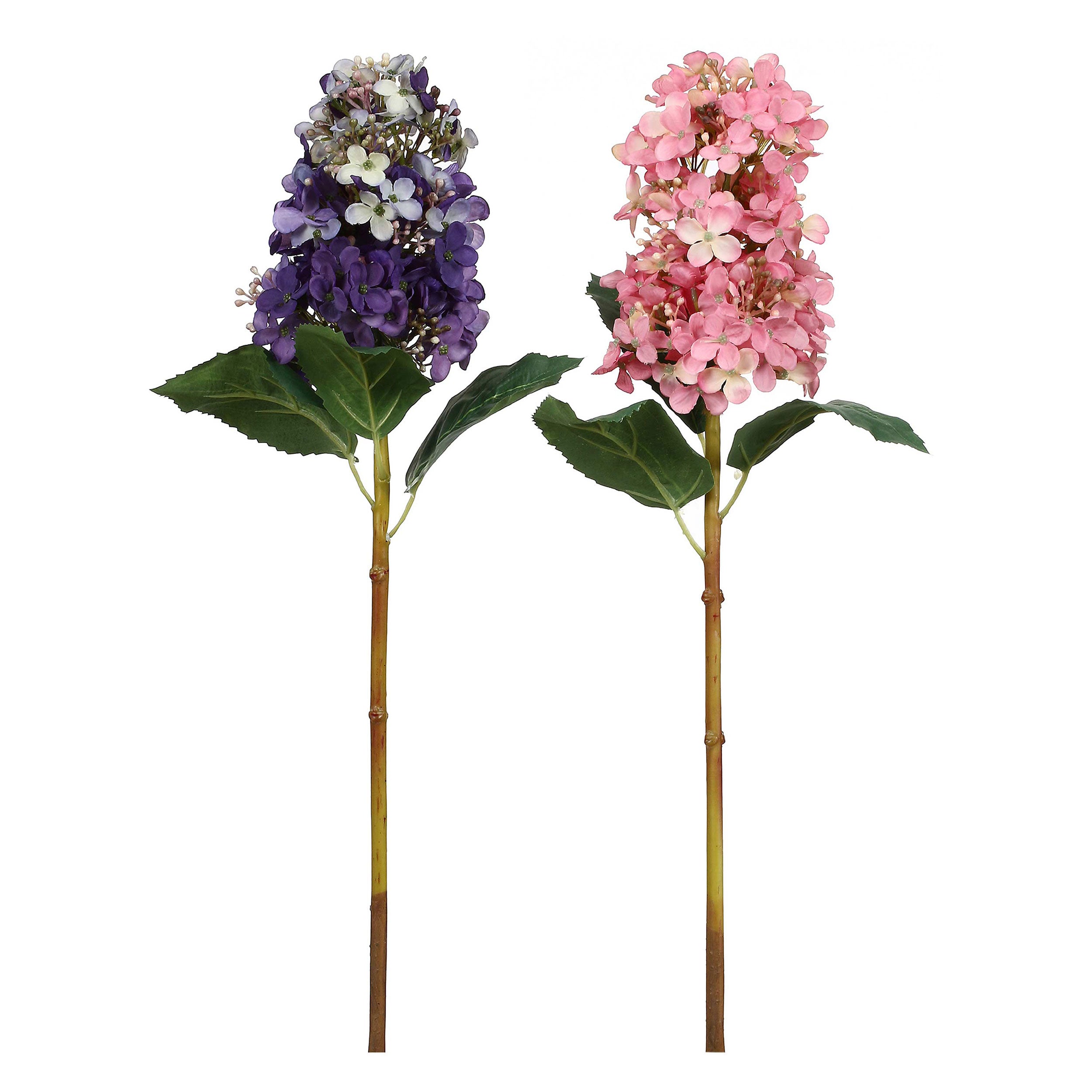 Set da 12, Paniculata, Fiorile - Stoffa, Ferro, PVC, 50x8x8 cm