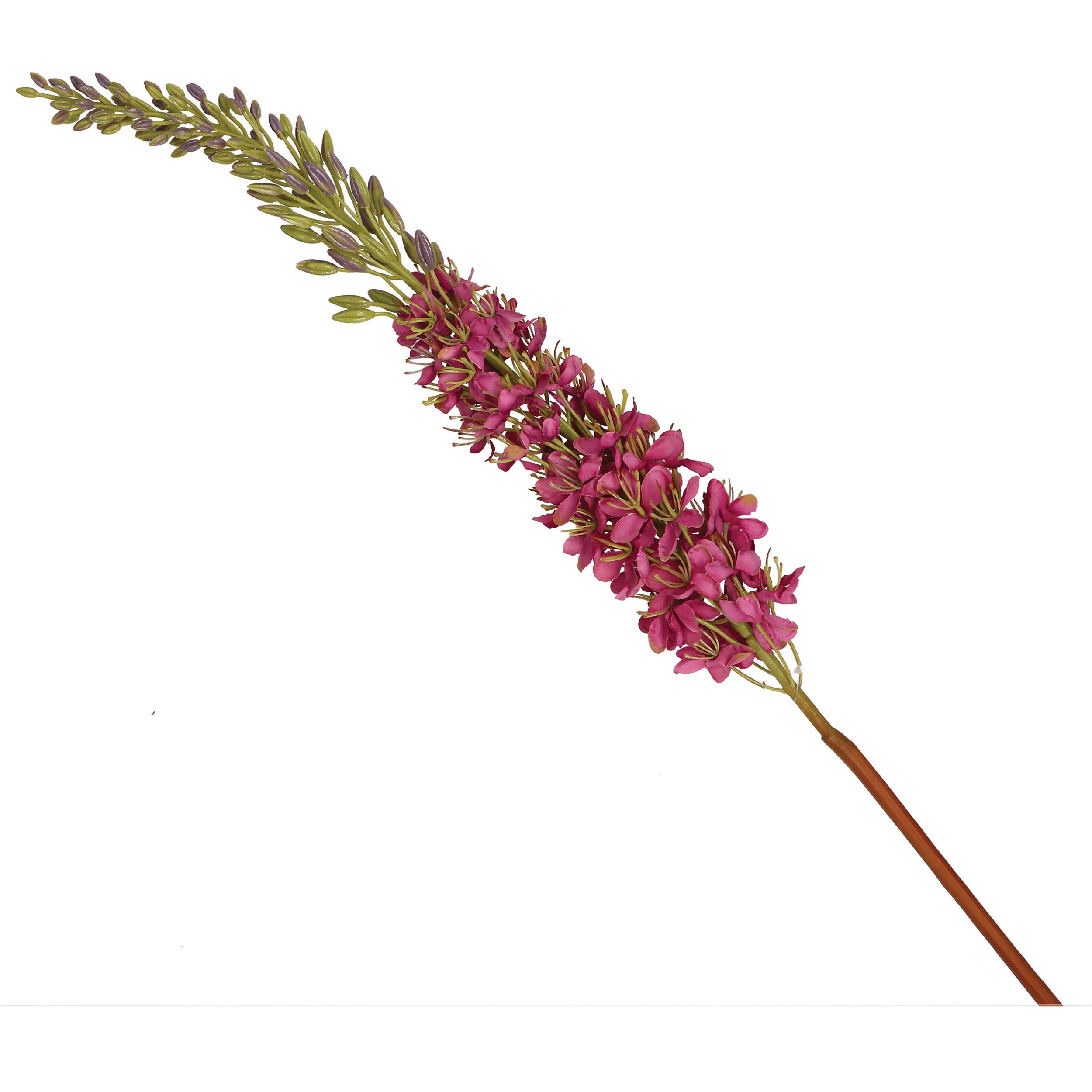 Set da 6, Eremurus, Fiorile - Stoffa, Ferro, PVC, 106x6x6 cm