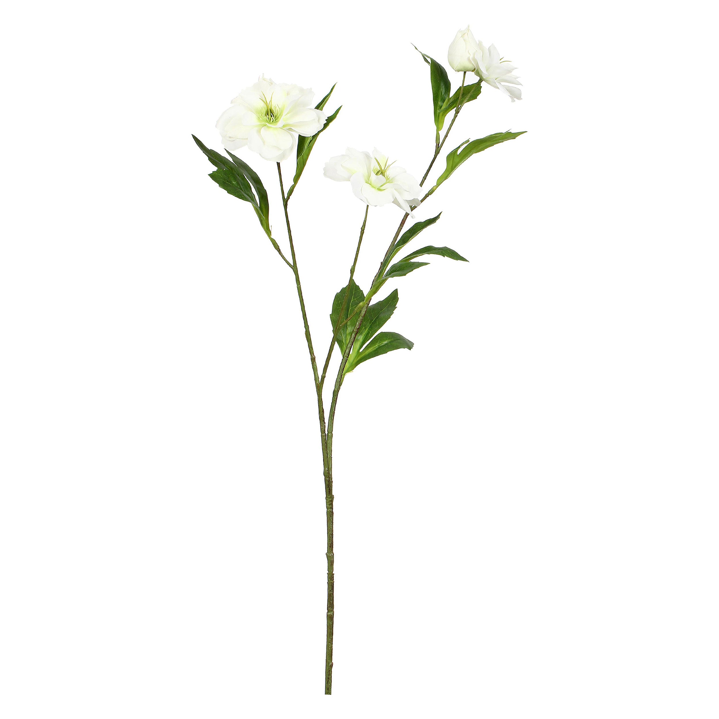 Set da 12, Helleboro, Fiorile - Stoffa, Ferro, PVC, 22x10x60 cm