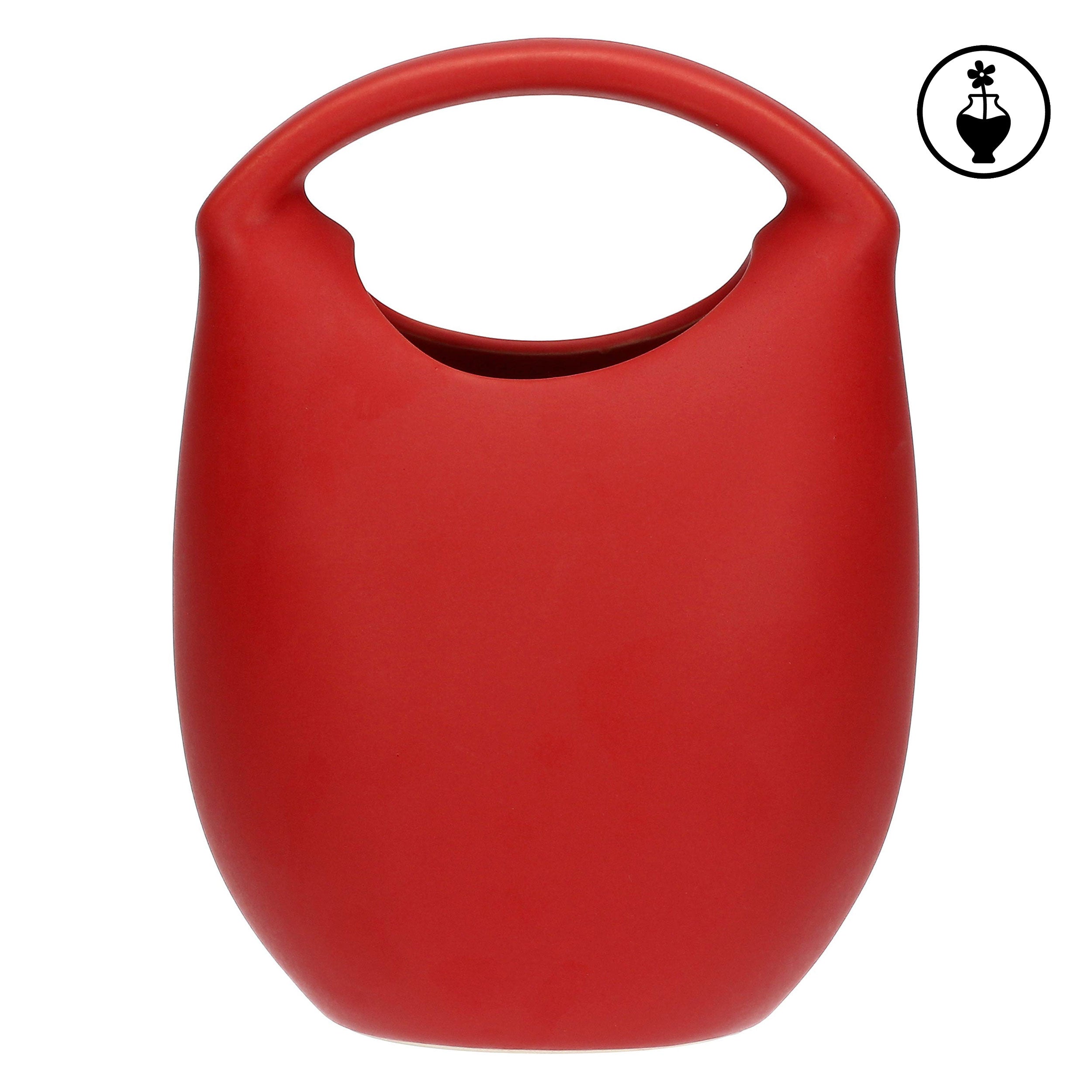 Vaso Borsa, Lesfiziose - Gres, 13,3x9,9x17,8 cm