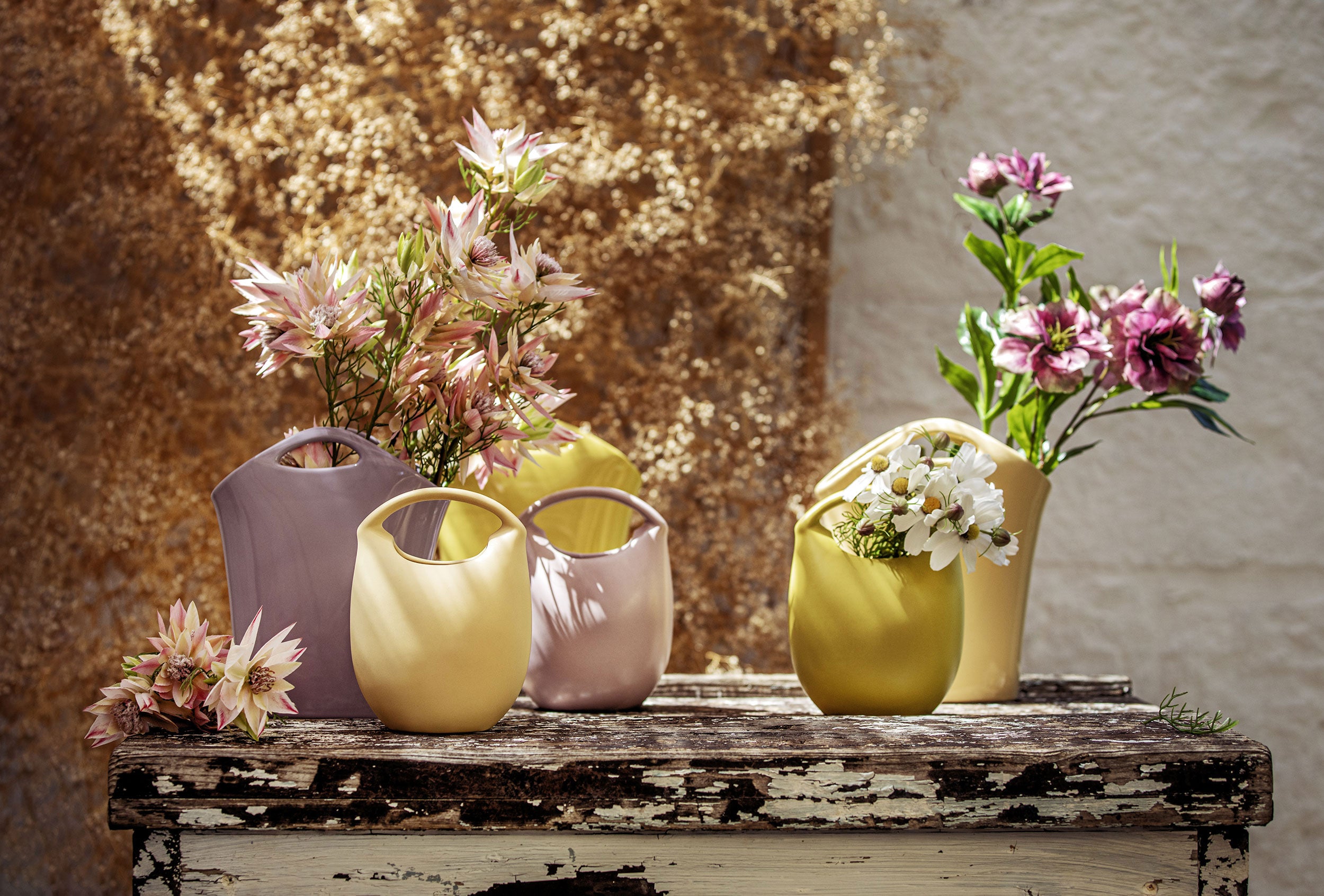 Vaso Borsa, Legraziose - Gres, 19,1x8,6x23 cm