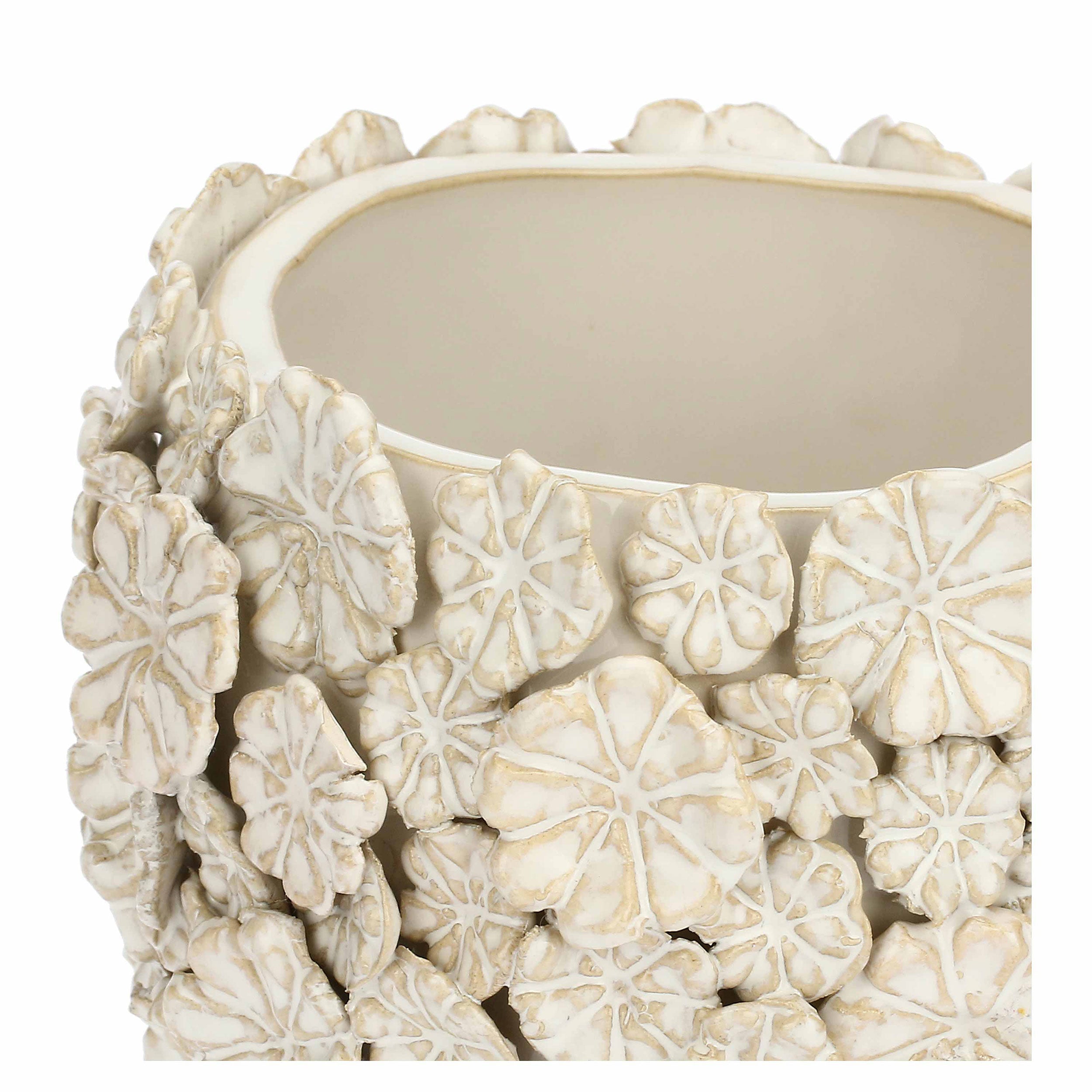 Cachepot S, Fiorinfiorello - Gres, 18x15x15 cm