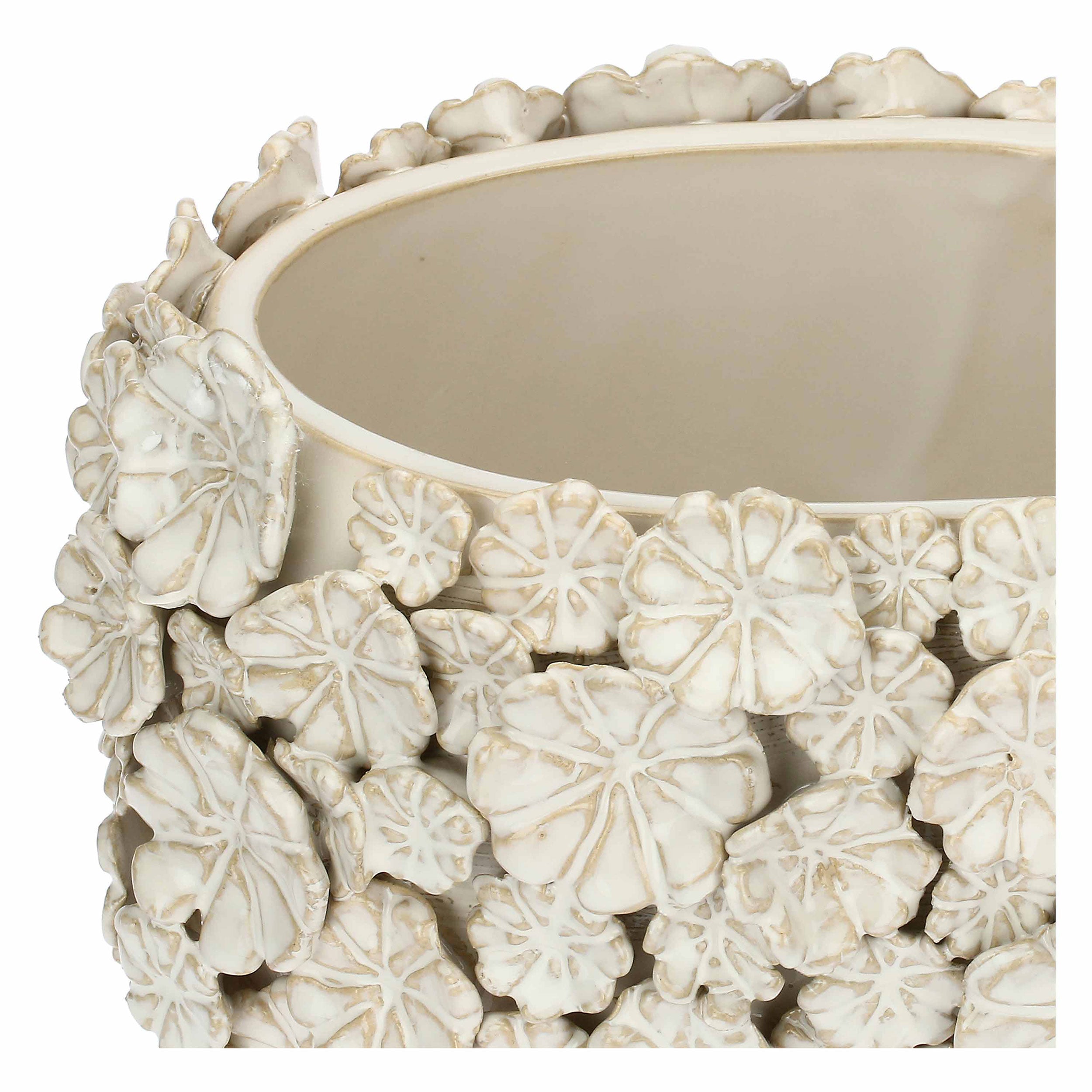 Cachepot M, Fiorinfiorello - Gres, 23x17x14 cm