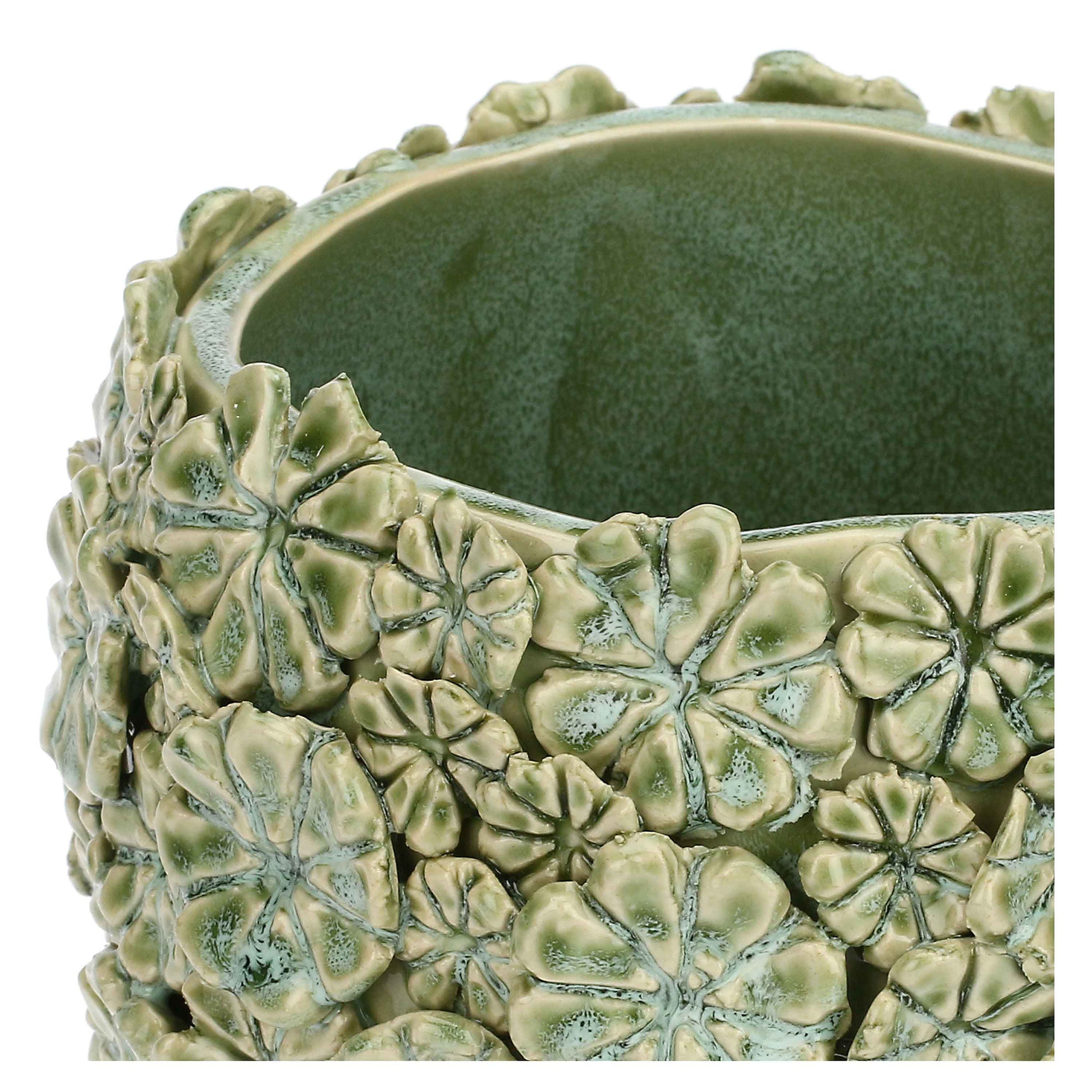 Cachepot S, Fiorinfiorello - Gres, 18x15x15 cm