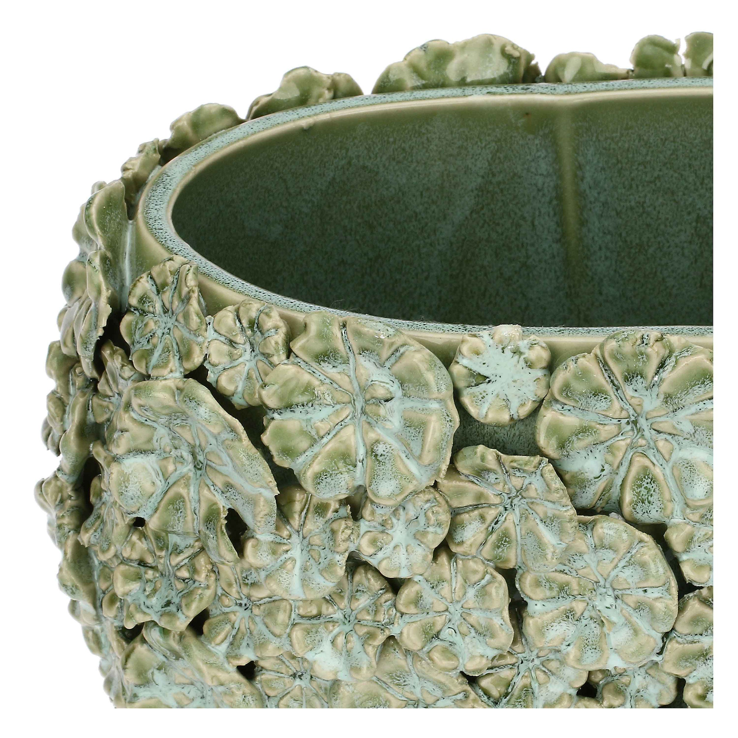 Cachepot M, Fiorinfiorello - Gres, 23x17x14 cm