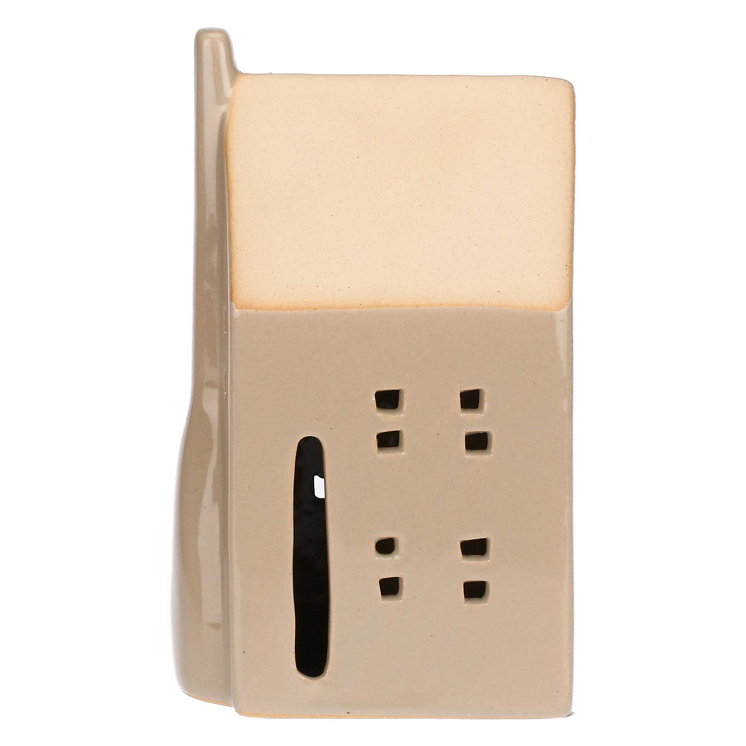 Casa Led Crema, Nelvillaggio - Gres, 10,1 x 6,1 x 16,5 cm