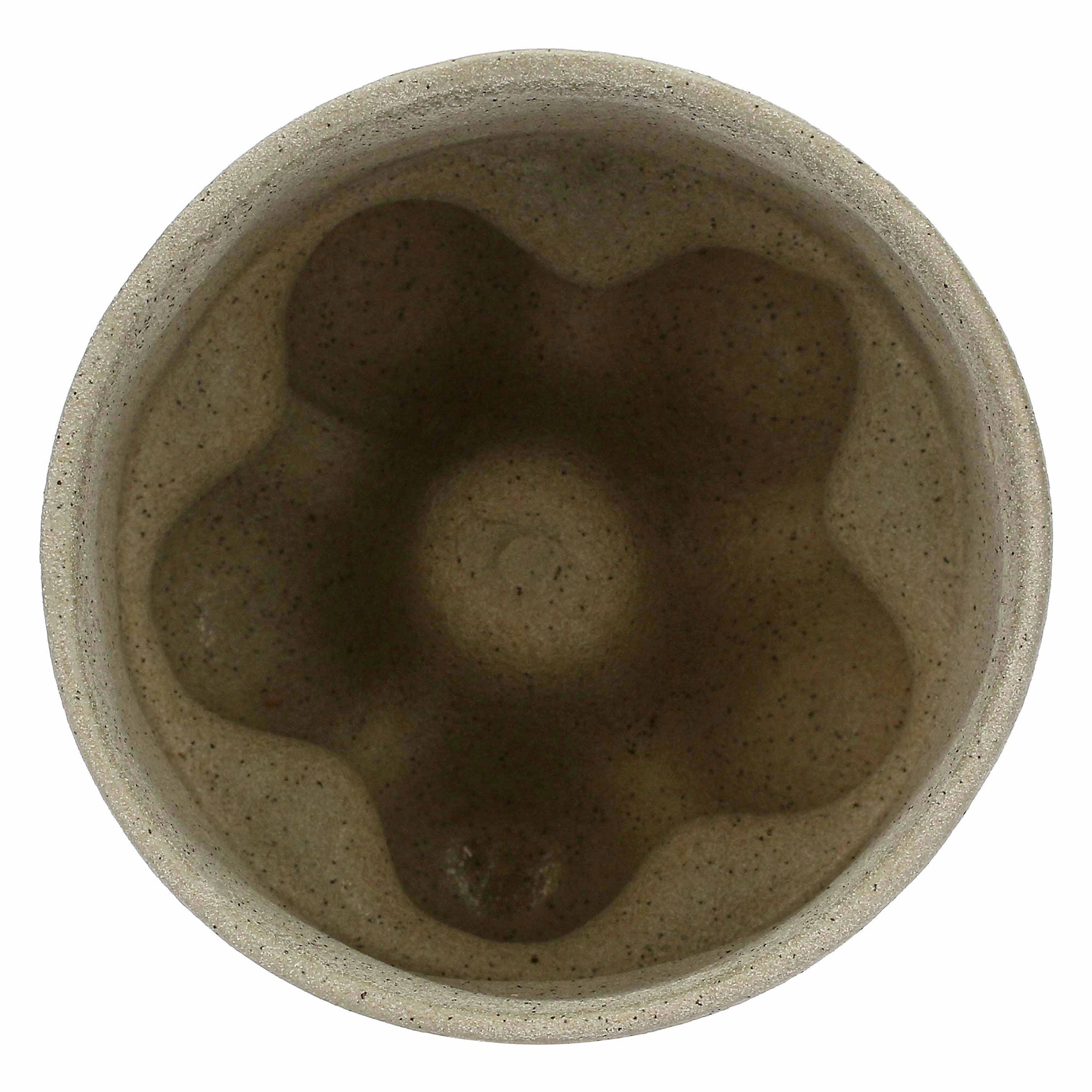 Set da 3, Cachepot M, Inequilibrio - Ceramica, 13,3 x 13,3 x 16,2 cm