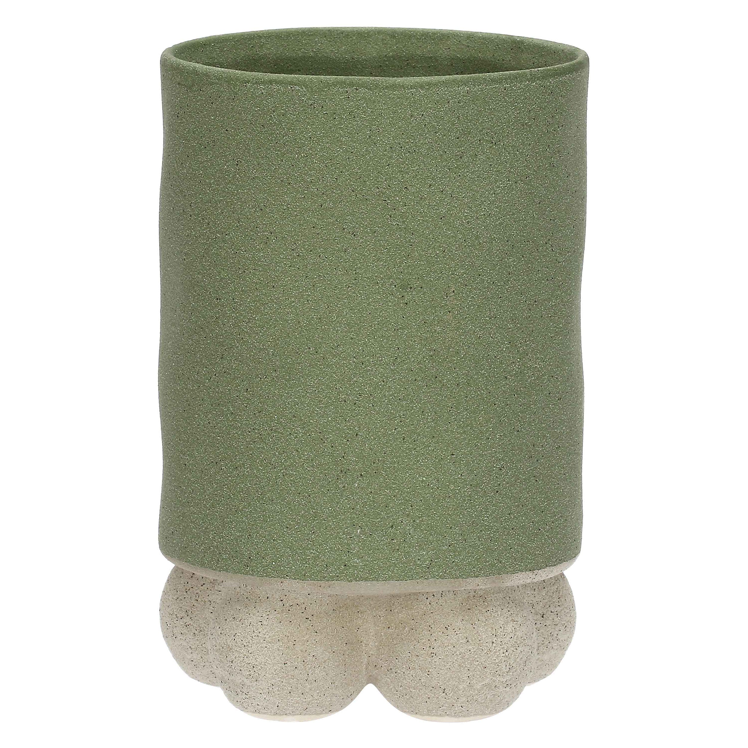 Set da 2, Vaso decorativo medio, Inequilibrio - Ceramica, 13 x 13 x 20,2 cm