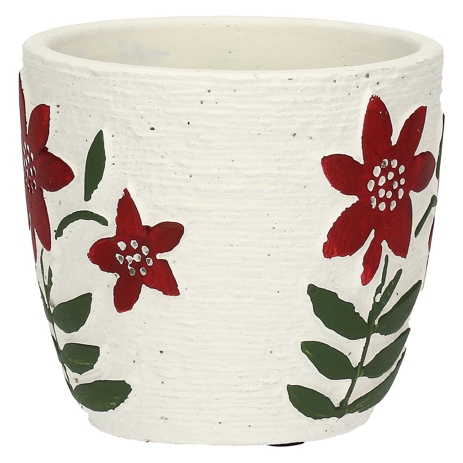 Cachepot S, Natalia - Resina cementizia, 11 x 11 x 10 cm